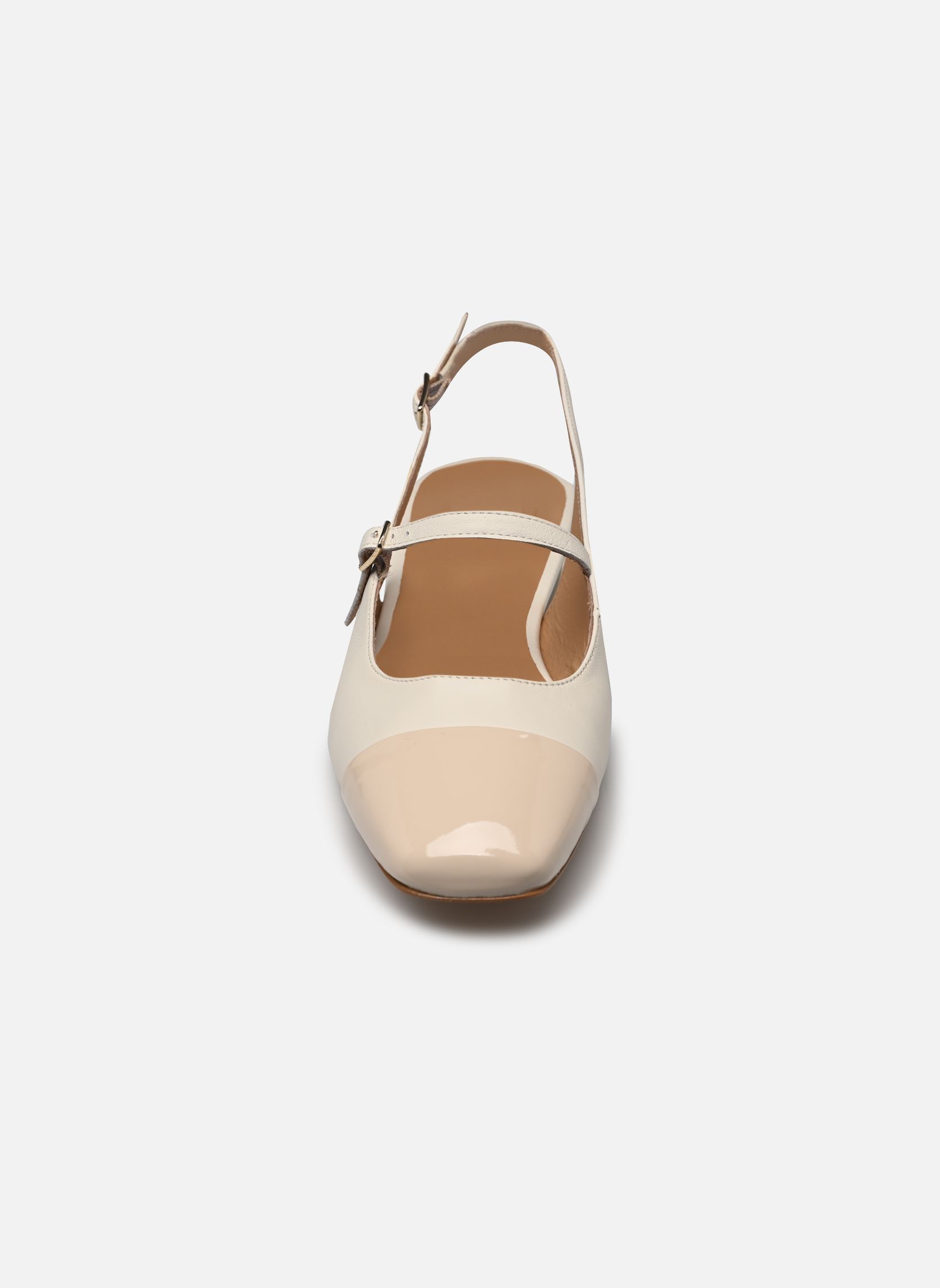 Slingback pumps Darlana dames wit Eram Slingback pumps Darlana dames wit Ecru