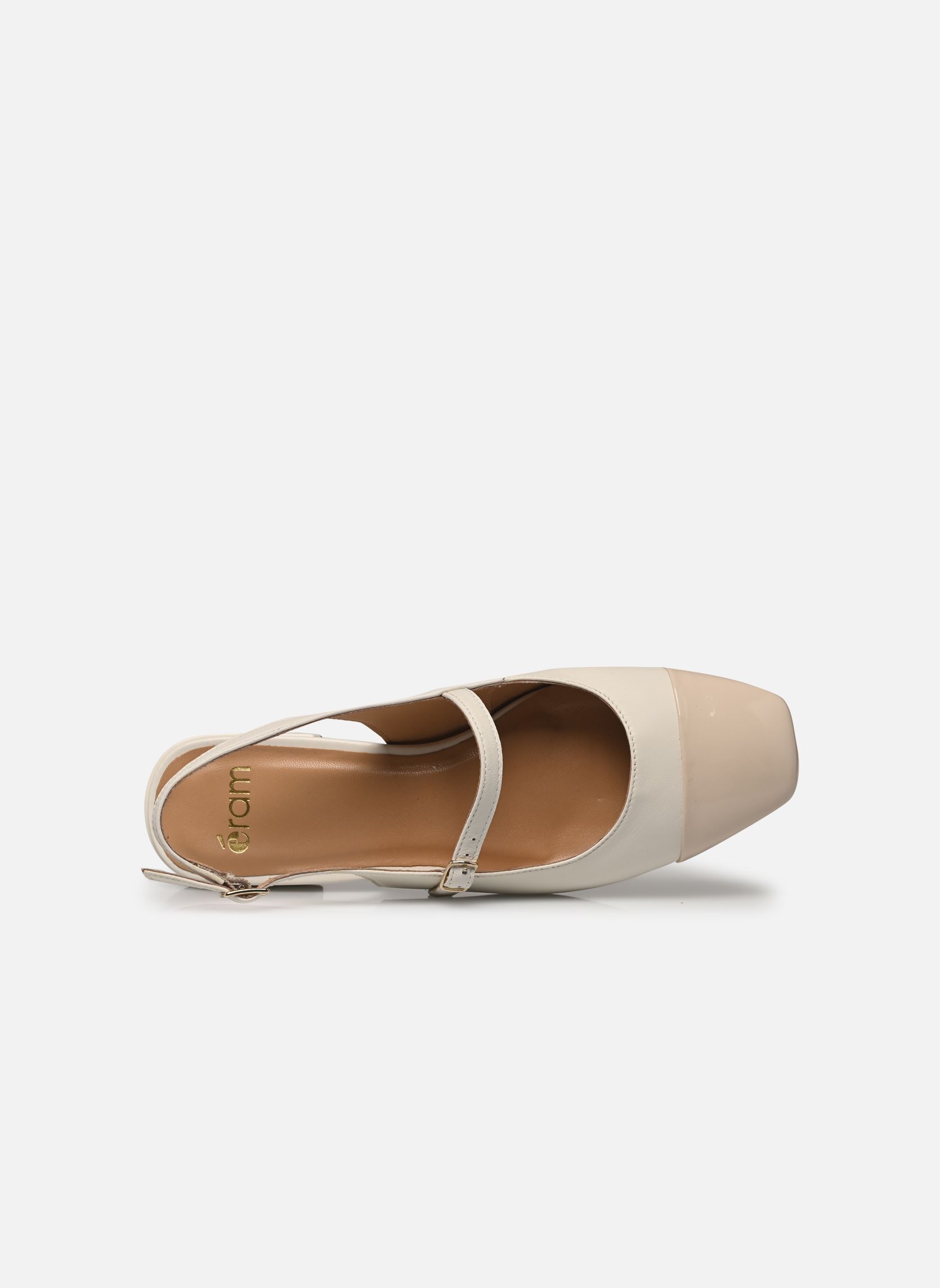 Slingback pumps Darlana dames wit Eram Slingback pumps Darlana dames wit Ecru