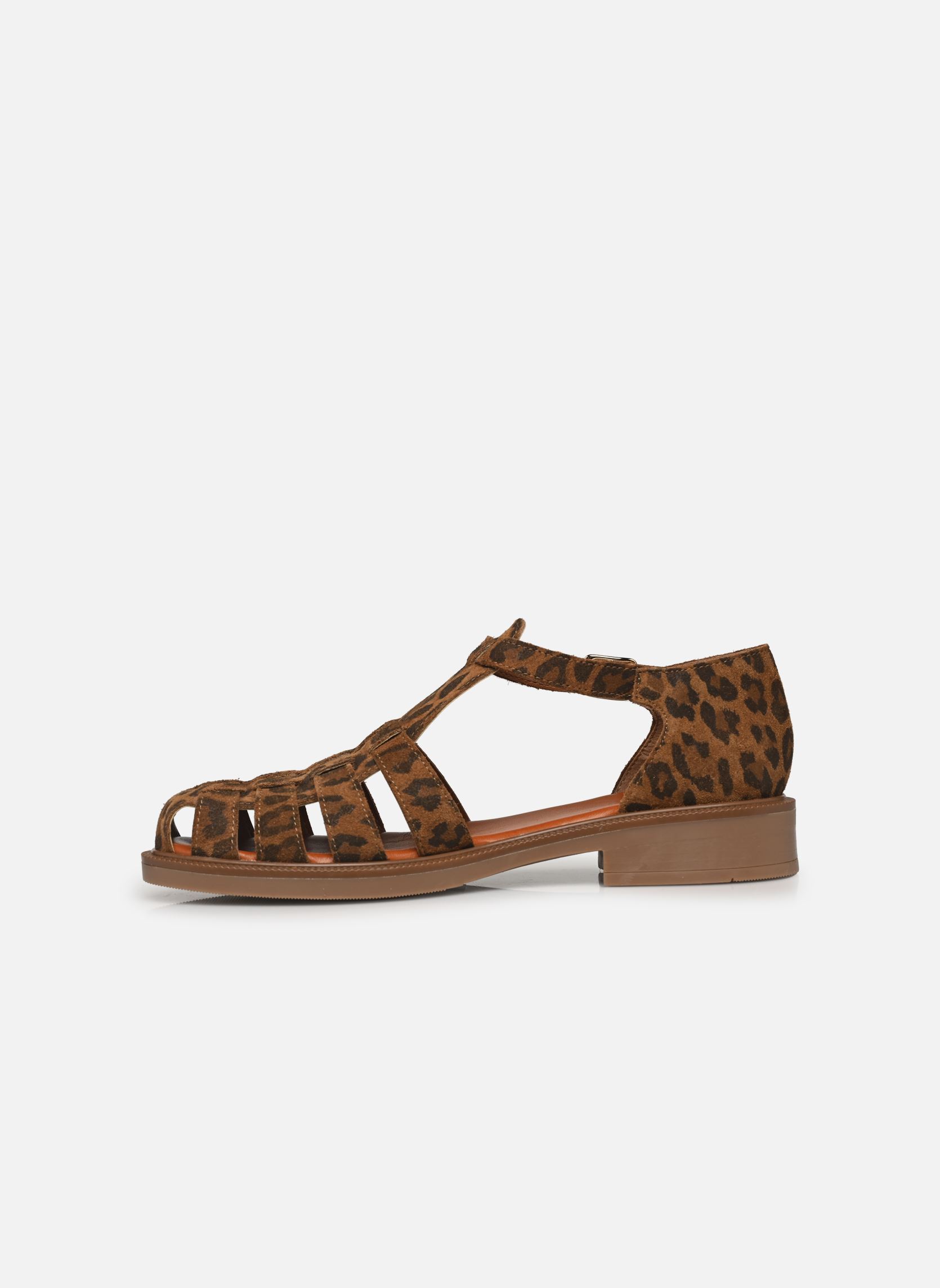 Sandales plates Nerina femme multicolore Eram Sandales plates Nerina femme multicolore IMPRIME