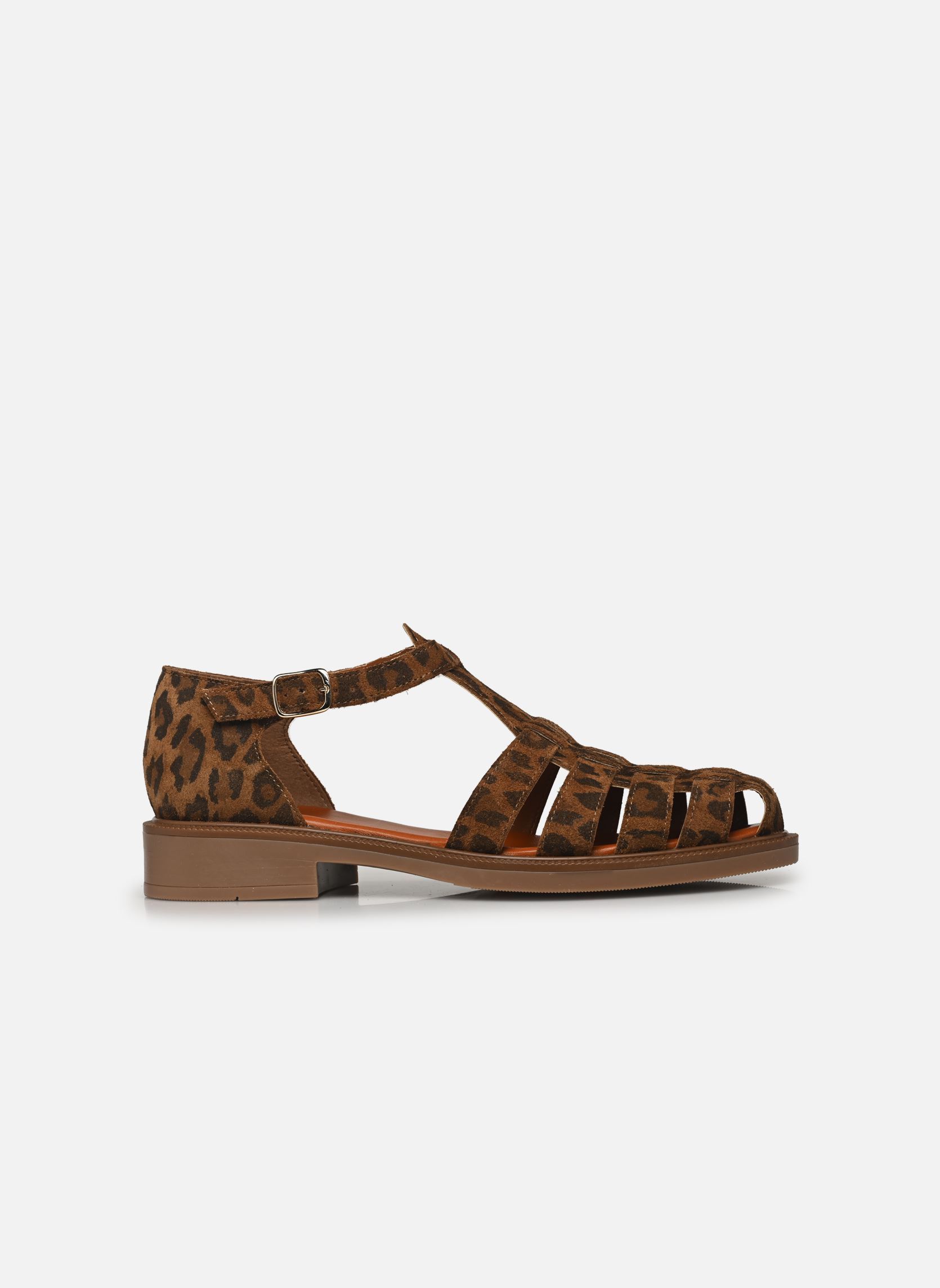 Sandales plates Nerina femme multicolore Eram Sandales plates Nerina femme multicolore IMPRIME