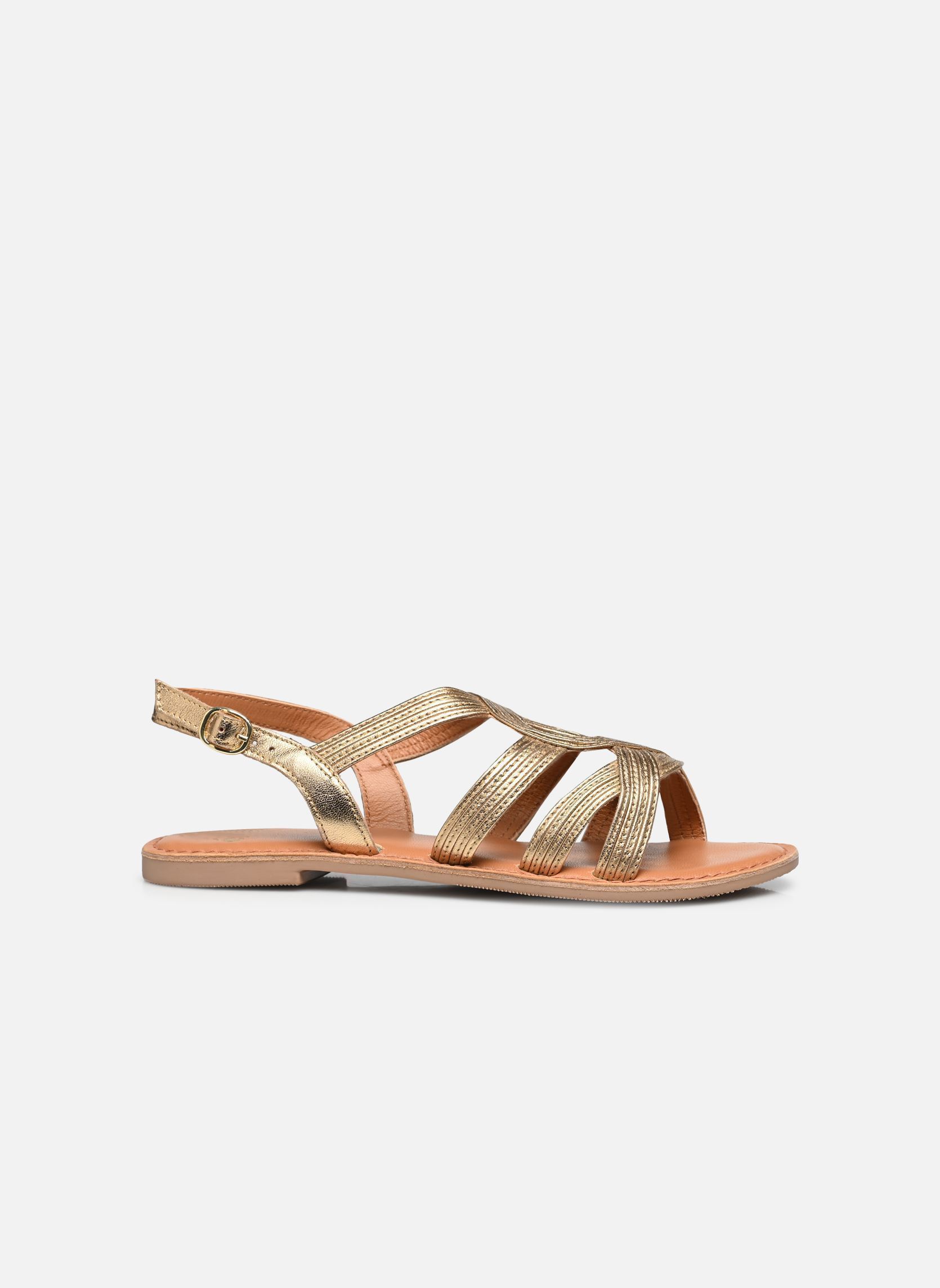 Platte sandalen Netesien dames goud en brons Eram Platte sandalen Netesien dames goud en brons Or