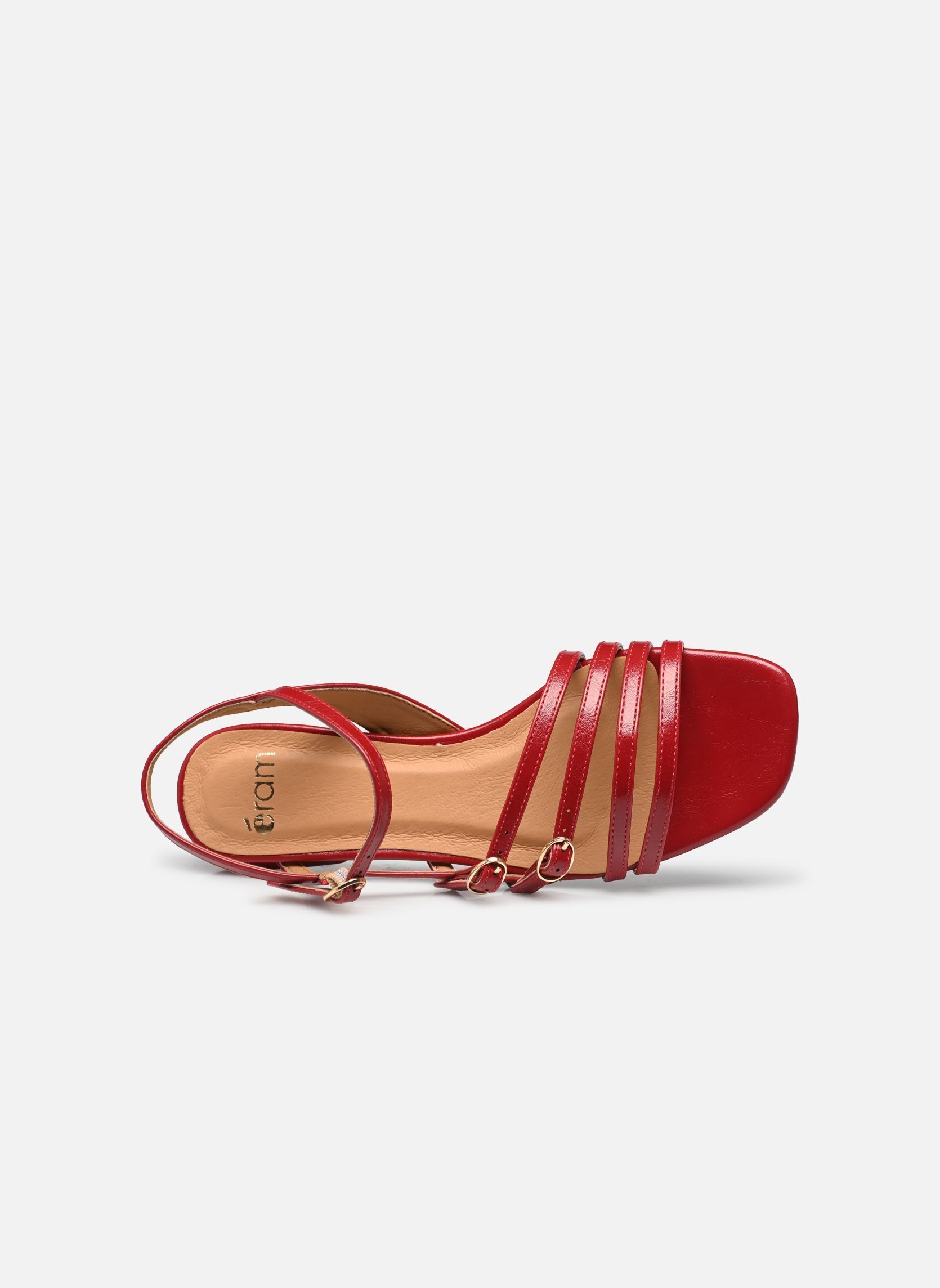 Sandales plates Poline femme rouge Eram Sandales plates Poline femme rouge Rouge
