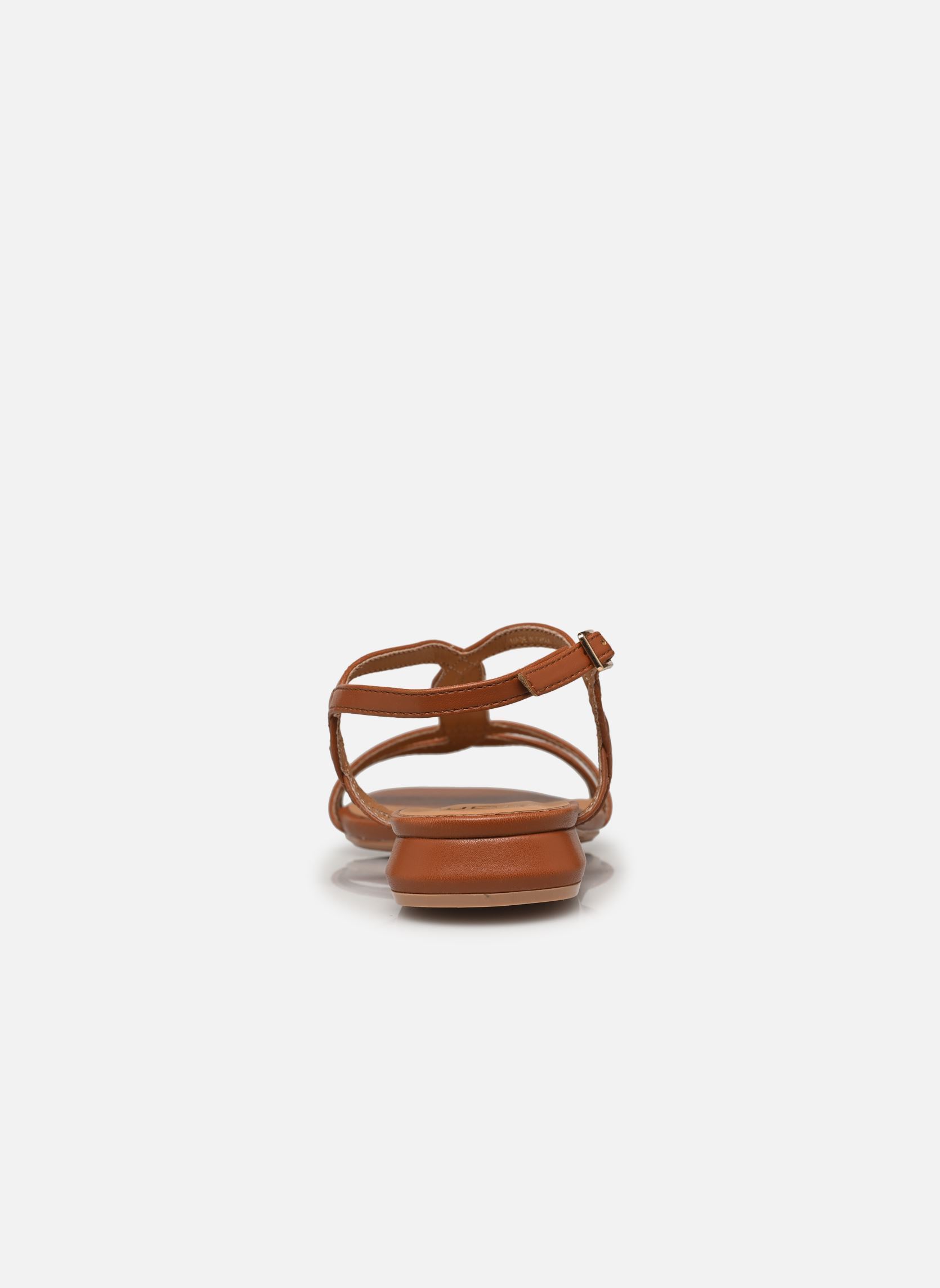 Sandalias planas Noelline mujer marrón Eram Sandalias planas Noelline mujer marrón Cognac