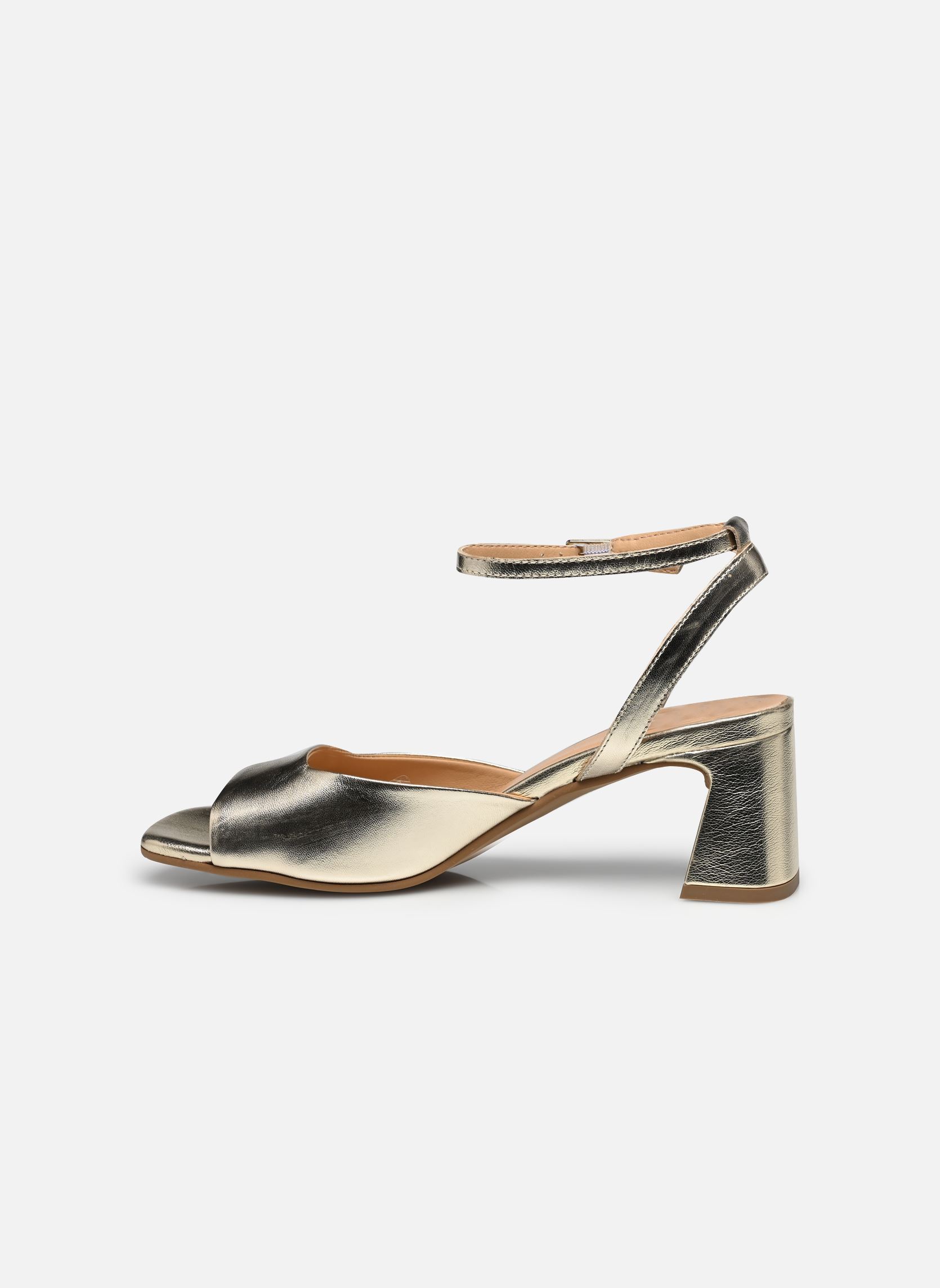 Sandalen Glaudia dames goud en brons Eram Sandalen Glaudia dames goud en brons Or