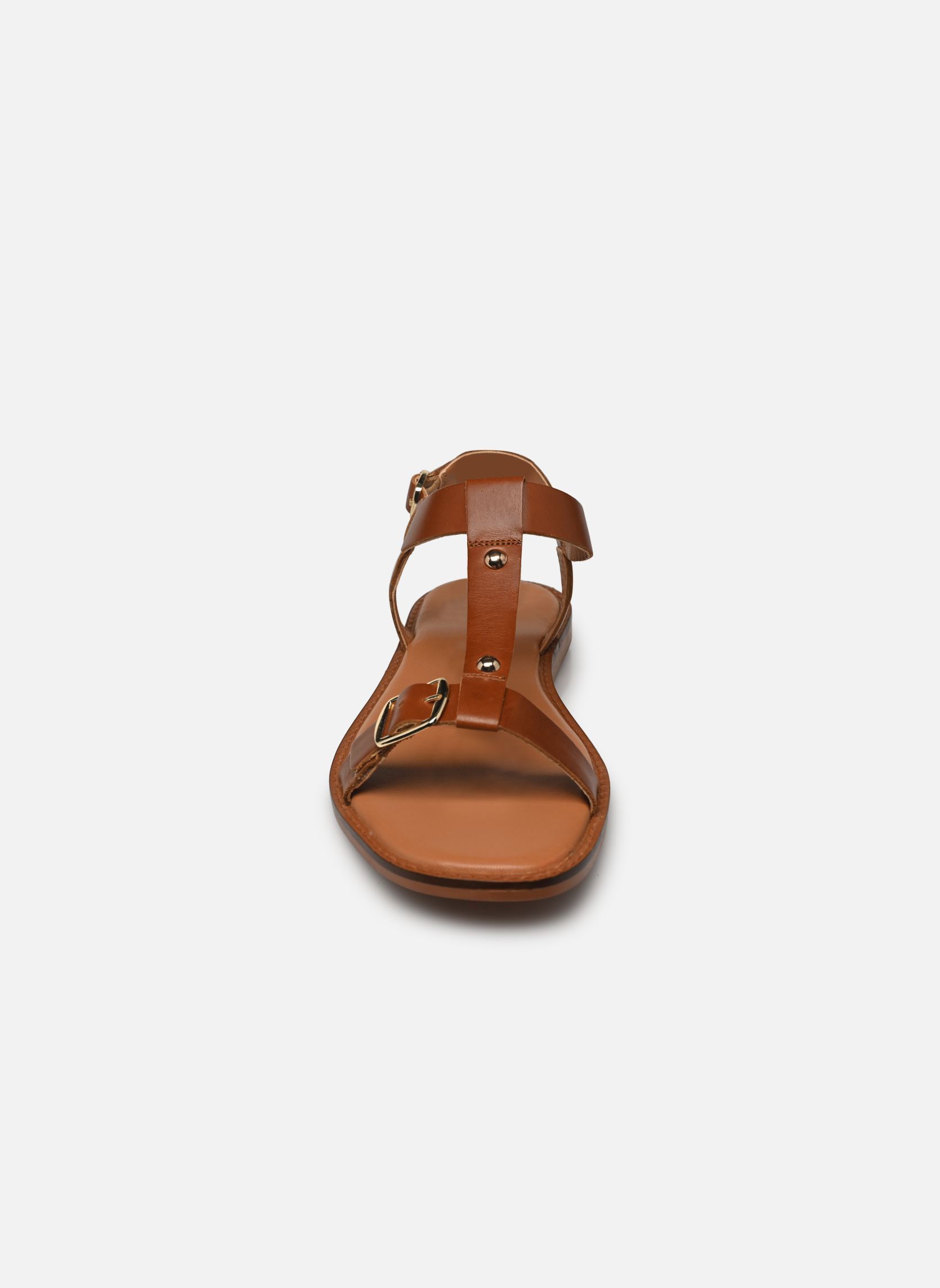 Sandalias planas Narbona mujer marrón Eram Sandalias planas Narbona mujer marrón Cognac