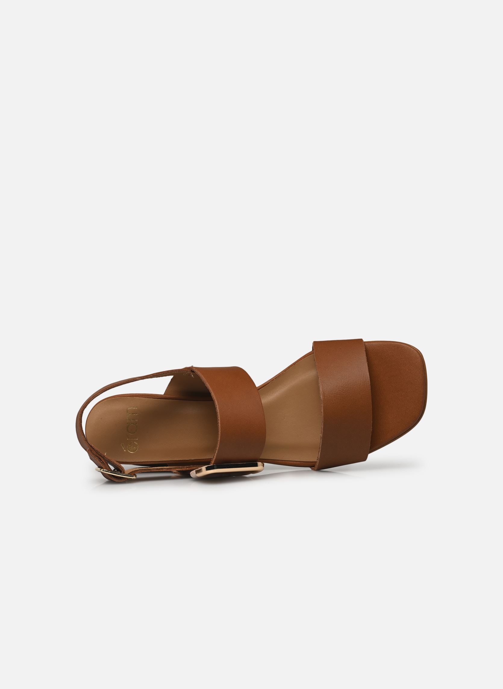 Sandales Glantina femme marron Eram Sandales Glantina femme marron Camel