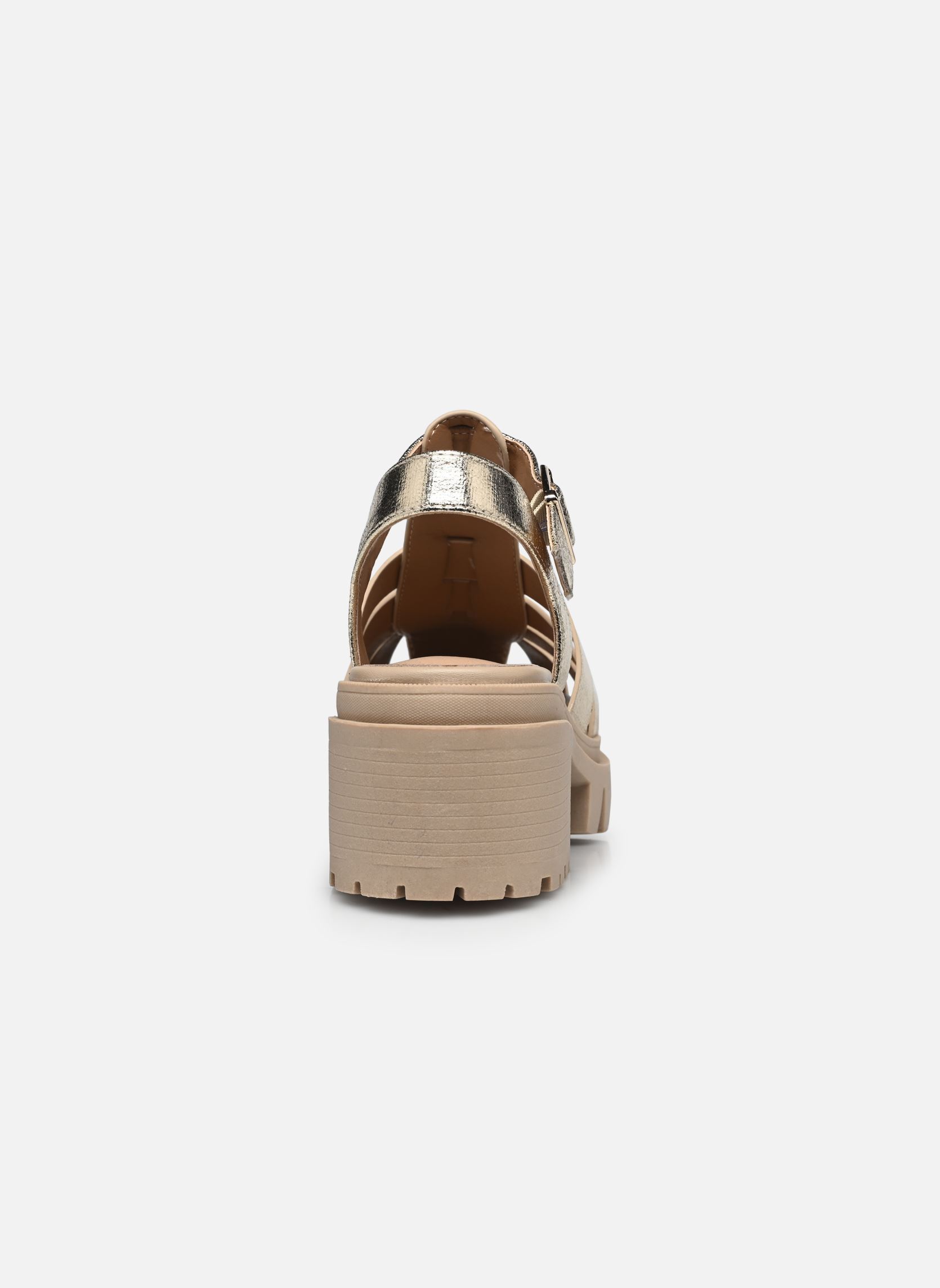 Sandales Miror femme or et bronze Texto Sandales Miror femme or et bronze Or