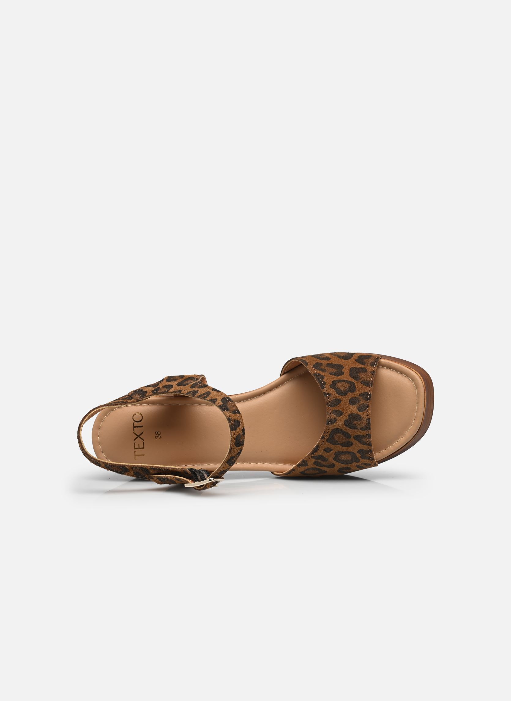 Sandalen Genesia dames bruin Texto Sandalen Genesia dames bruin marron