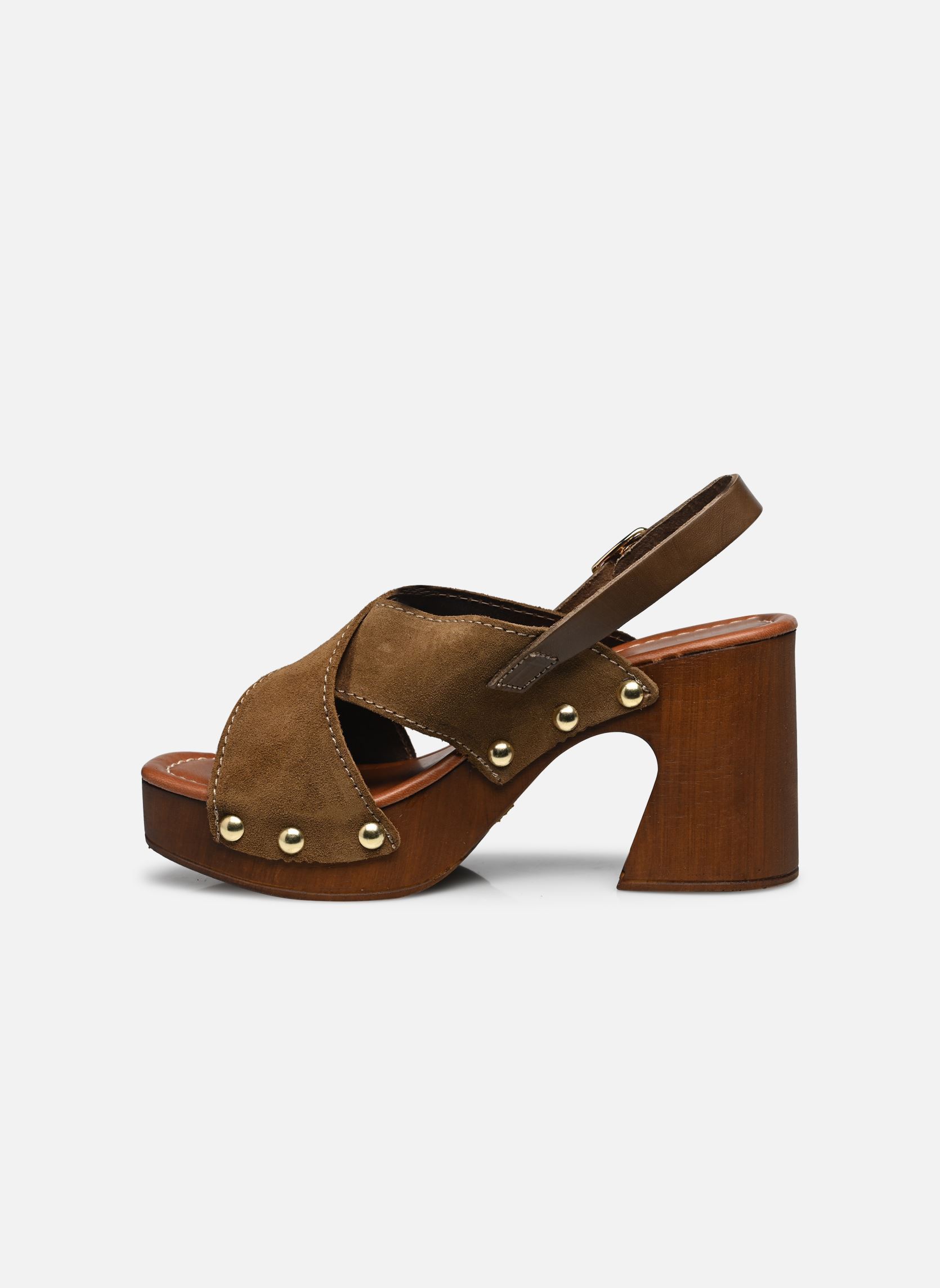 Sandales Gorica femme vert Texto Sandales Gorica femme vert KAKI