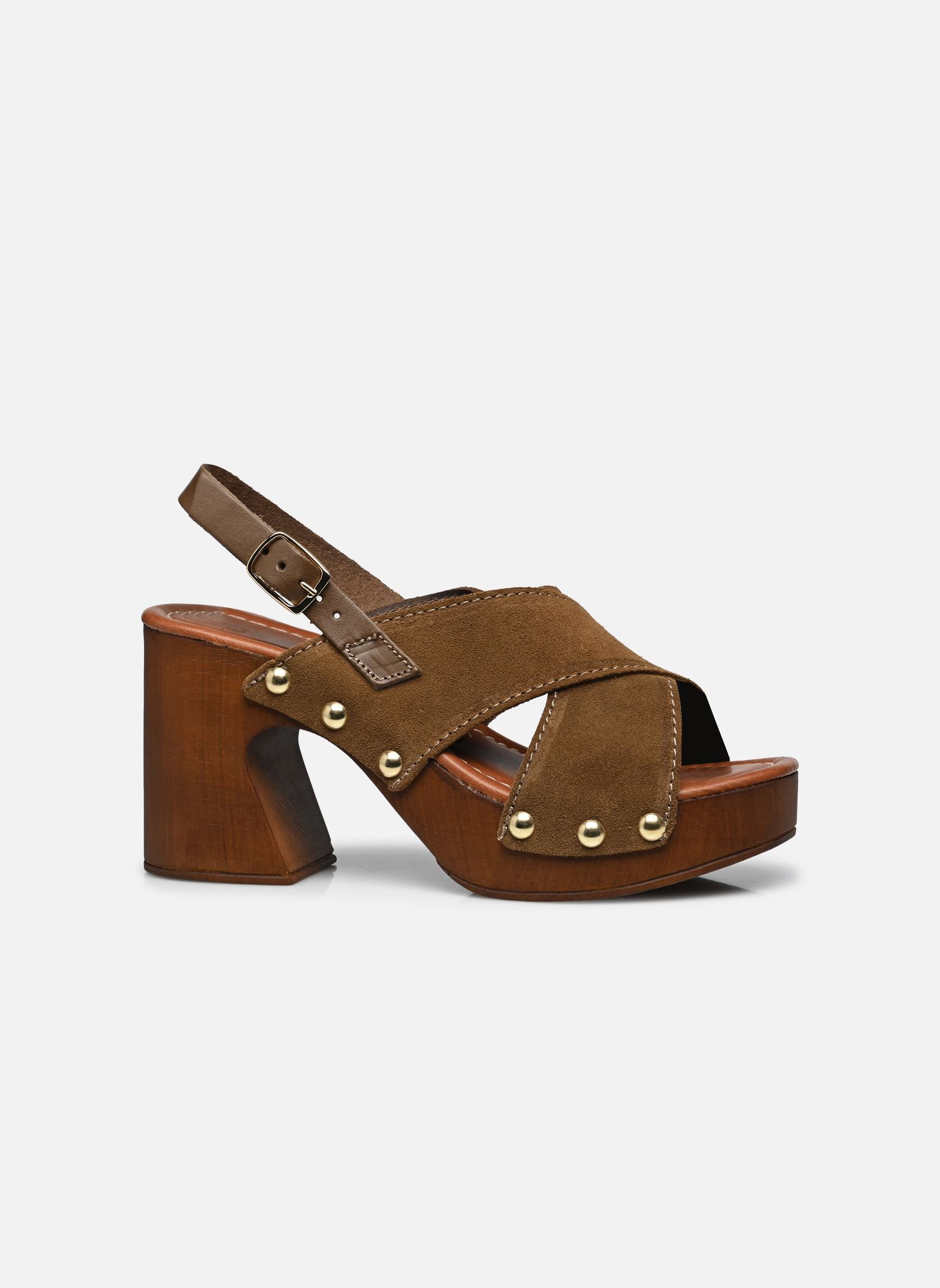 Sandales Gorica femme vert Texto Sandales Gorica femme vert KAKI