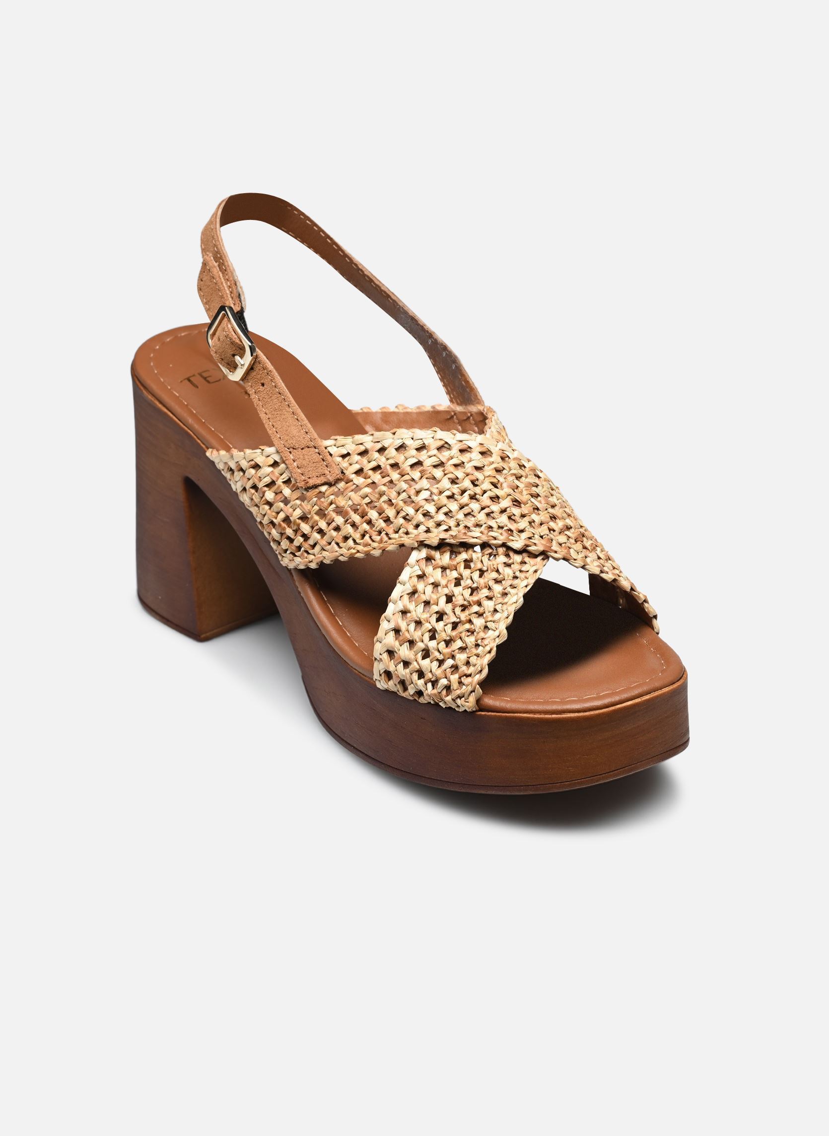 Sandales Genesianne femme beige Texto Sandales Genesianne femme beige Beige