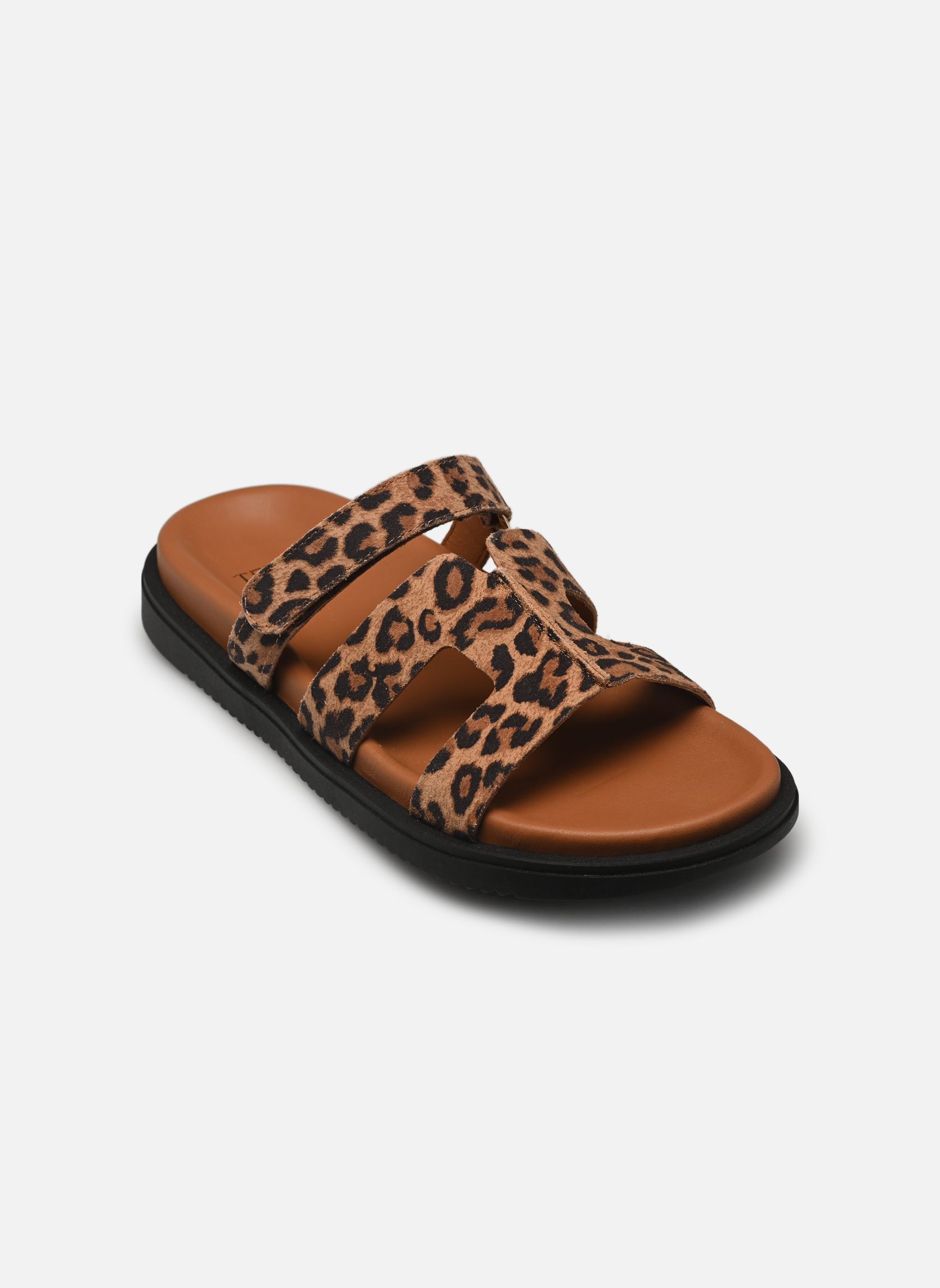 Muilen en klompen Maiane dames bruin Texto Muilen en klompen Maiane dames bruin Leopard