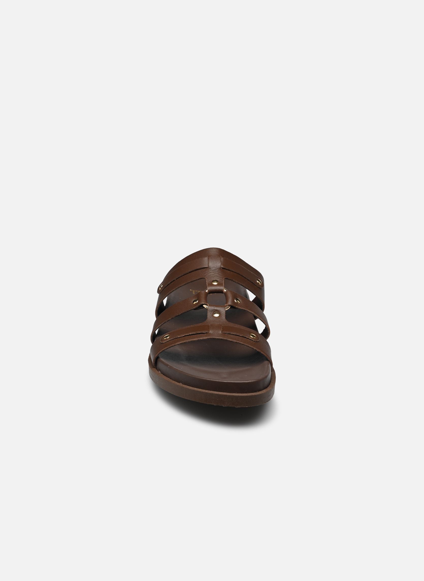 Mules et sabots Marni femme marron Texto Mules et sabots Marni femme marron marron