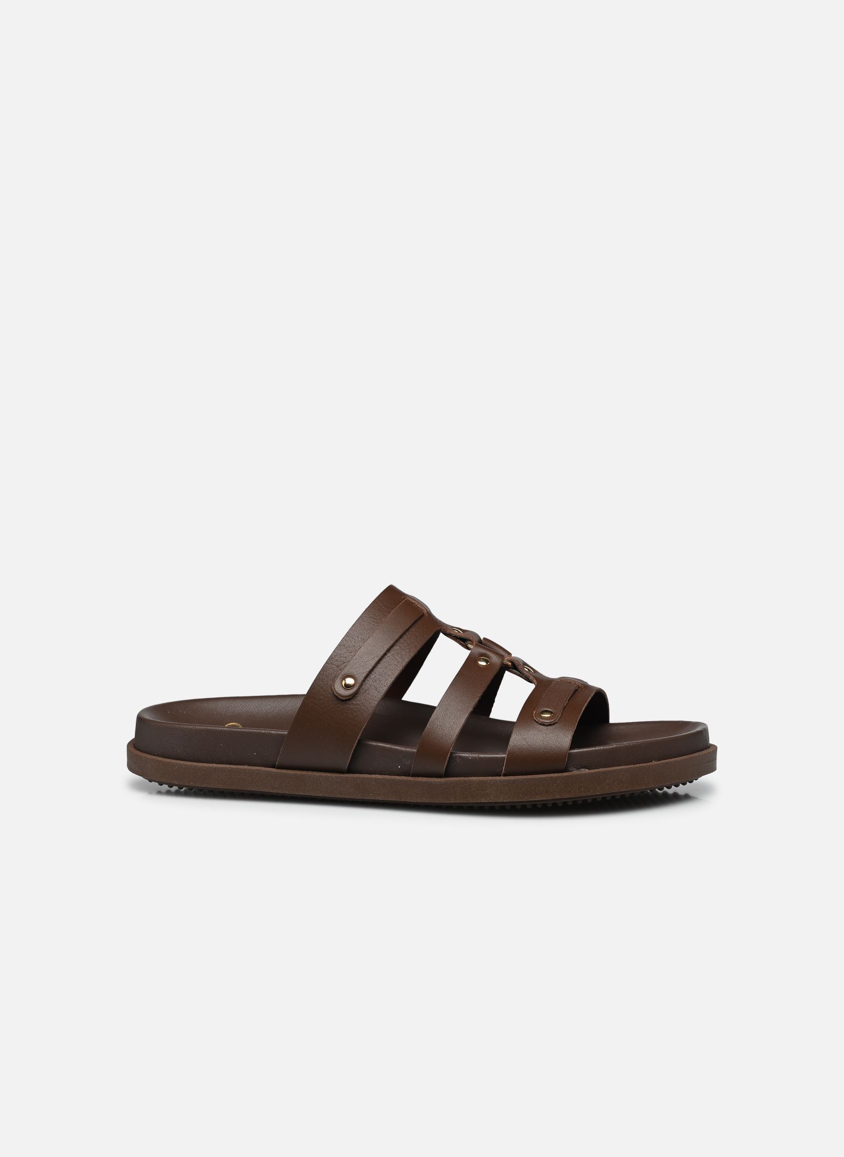 Mules et sabots Marni femme marron Texto Mules et sabots Marni femme marron marron