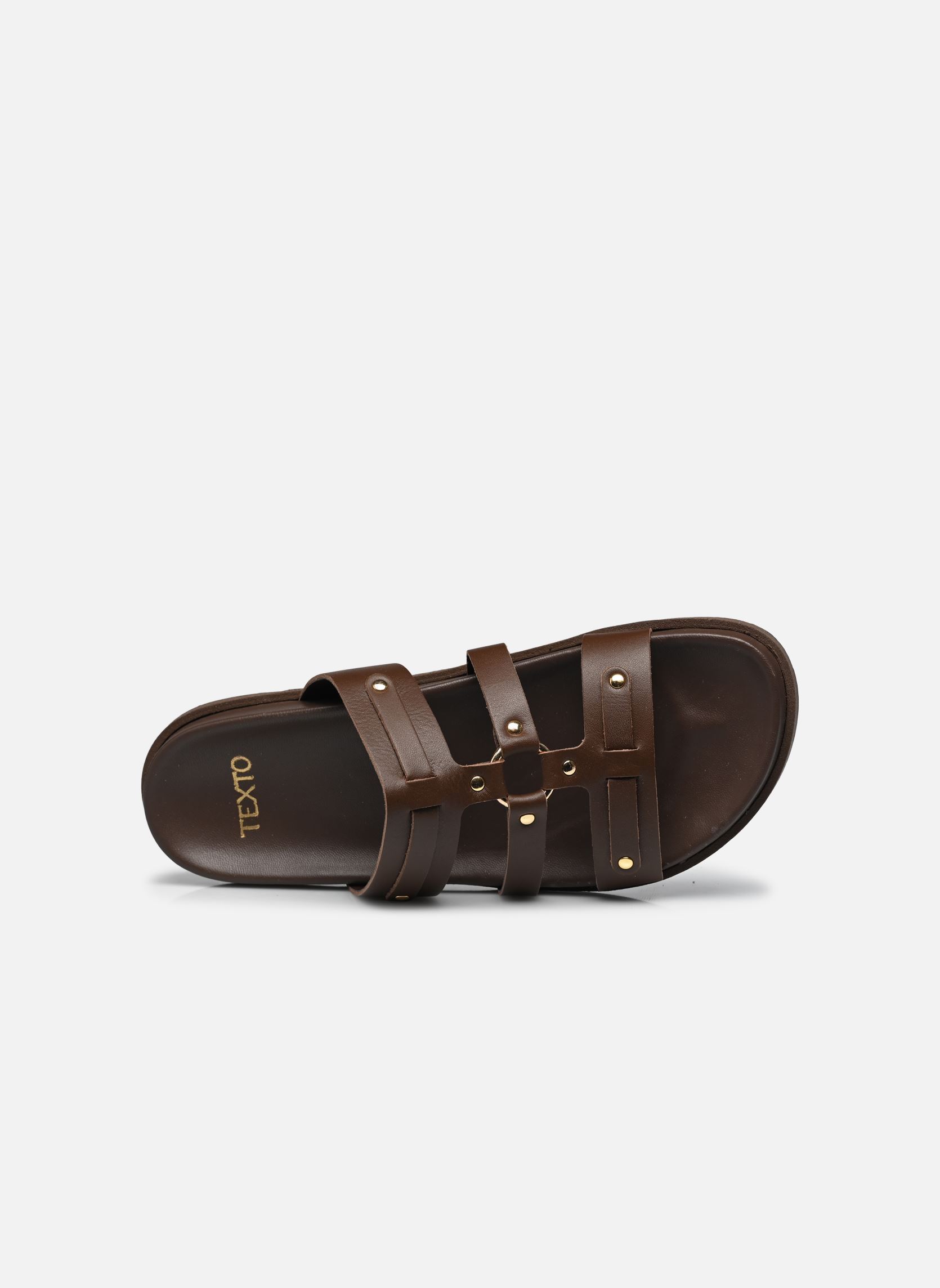 Mules et sabots Marni femme marron Texto Mules et sabots Marni femme marron marron