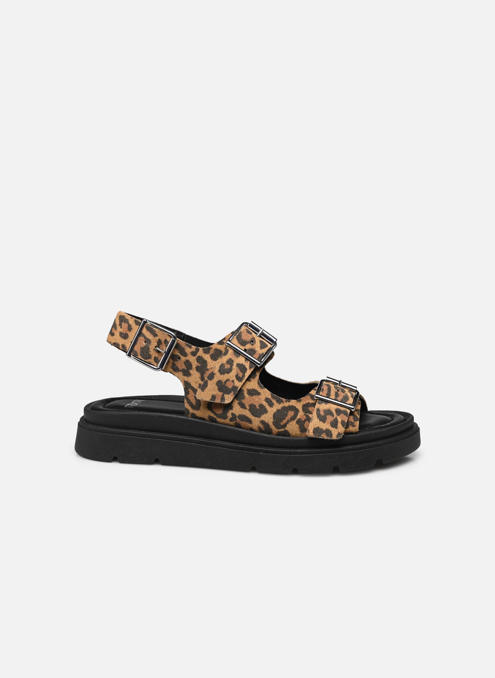Sandales compensées et plateformes Nutta femme multicolore Texto Sandales compensées et plateformes Nutta femme multicolore IMPRIME
