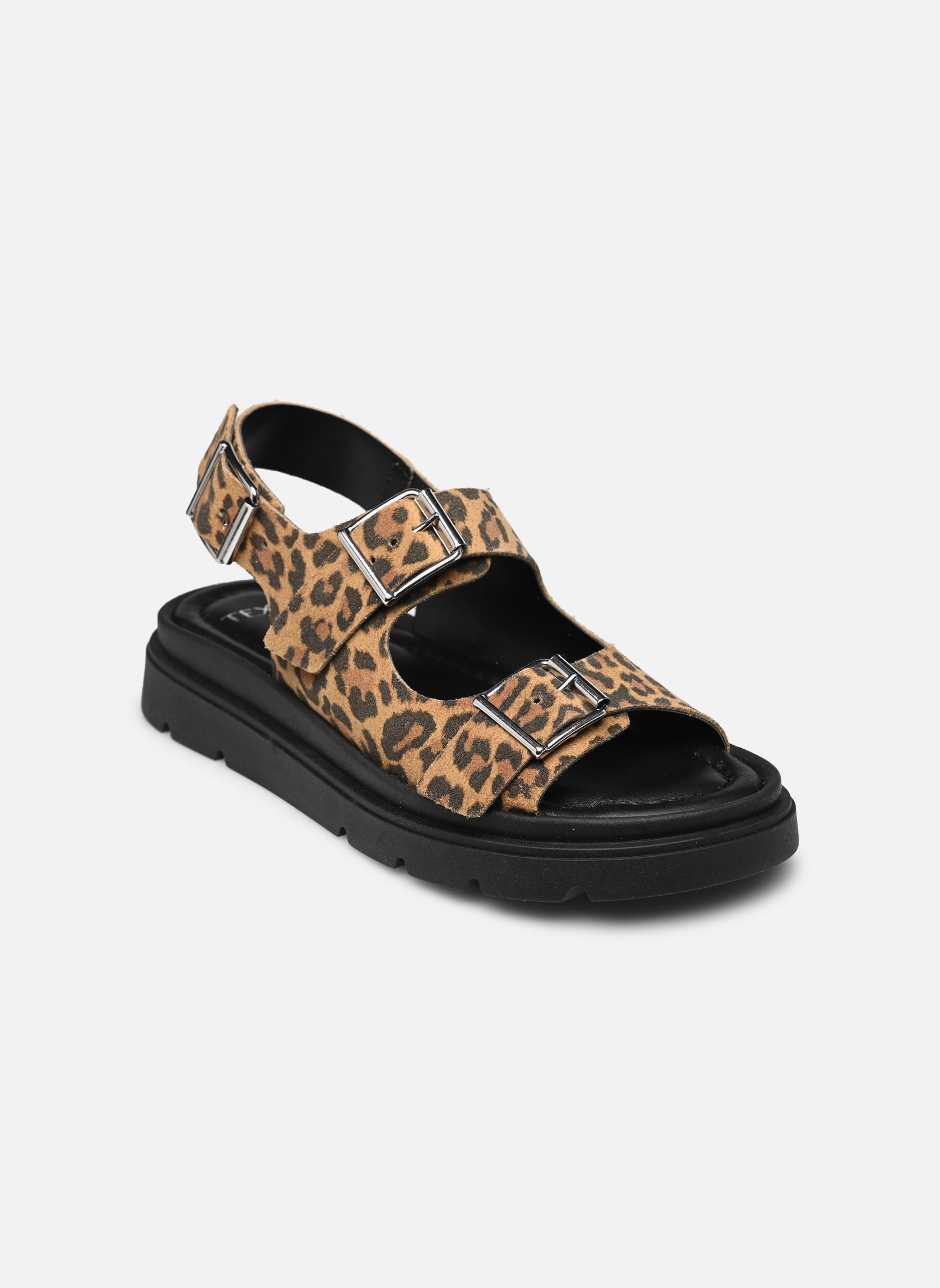 Sandales compensées et plateformes Nutta femme multicolore Texto Sandales compensées et plateformes Nutta femme multicolore IMPRIME