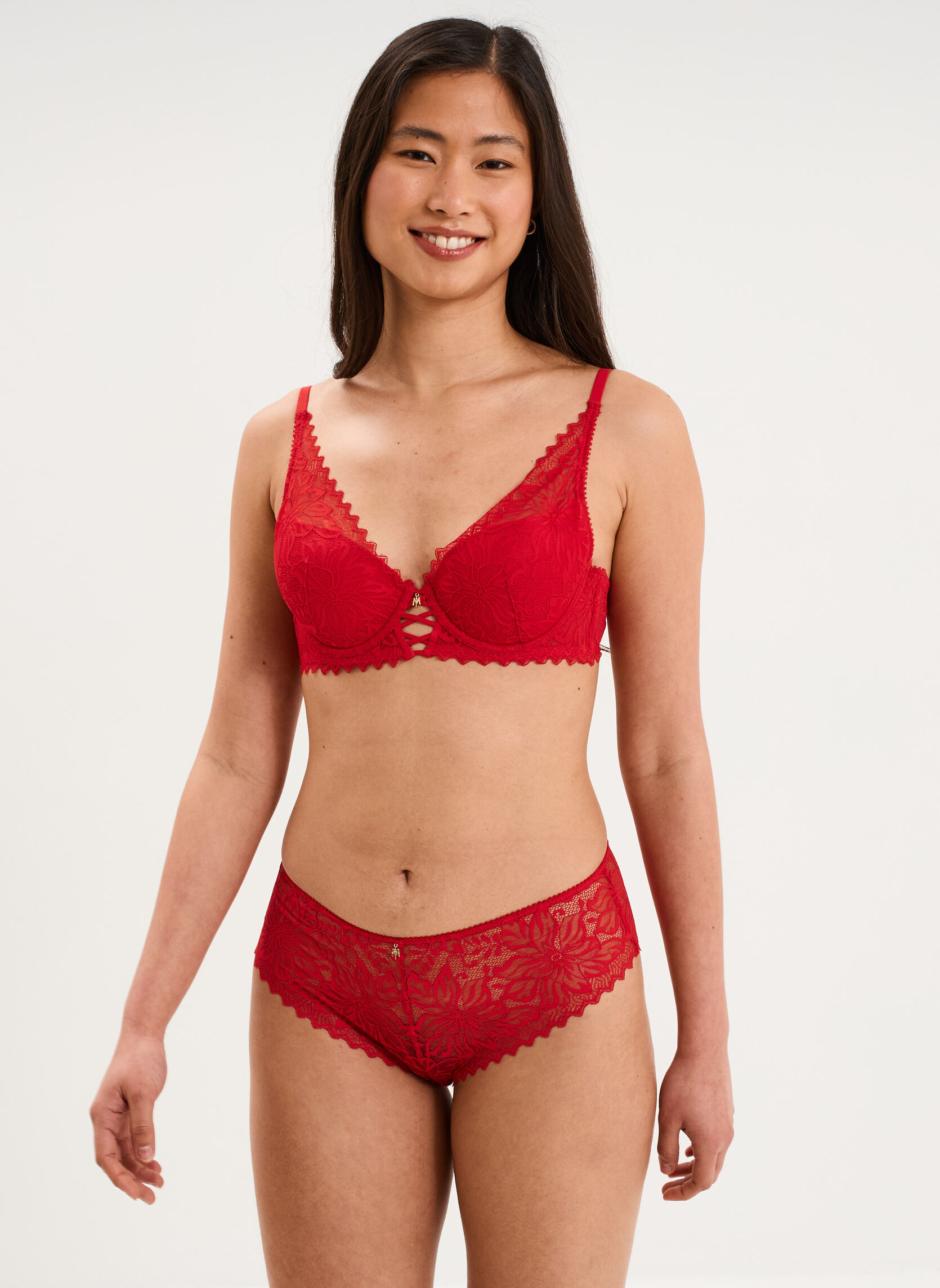 Brassières INDISCRETEPMWBFOULARD femme rouge Mosquitos Brassières INDISCRETEPMWBFOULARD femme rouge Rouge