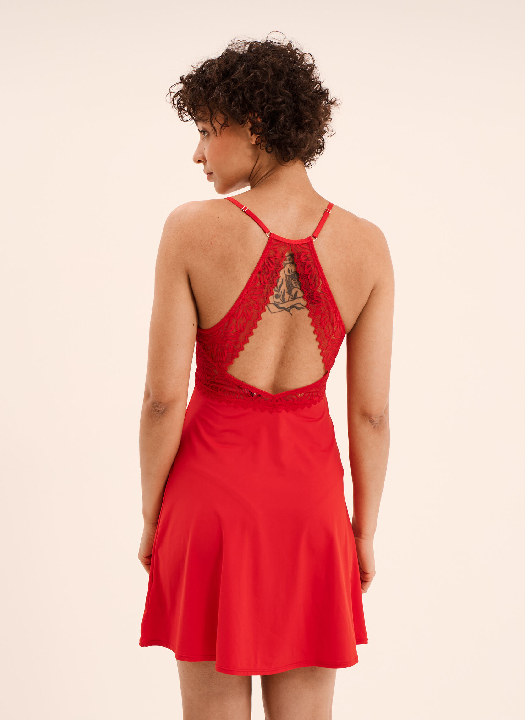 Nuisettes INDISCRETENUISETTE femme rouge Mosquitos Nuisettes INDISCRETENUISETTE femme rouge Rouge