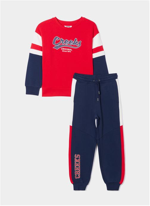 CREEKS Ensembles CRE2BUFFALO garçon rouge