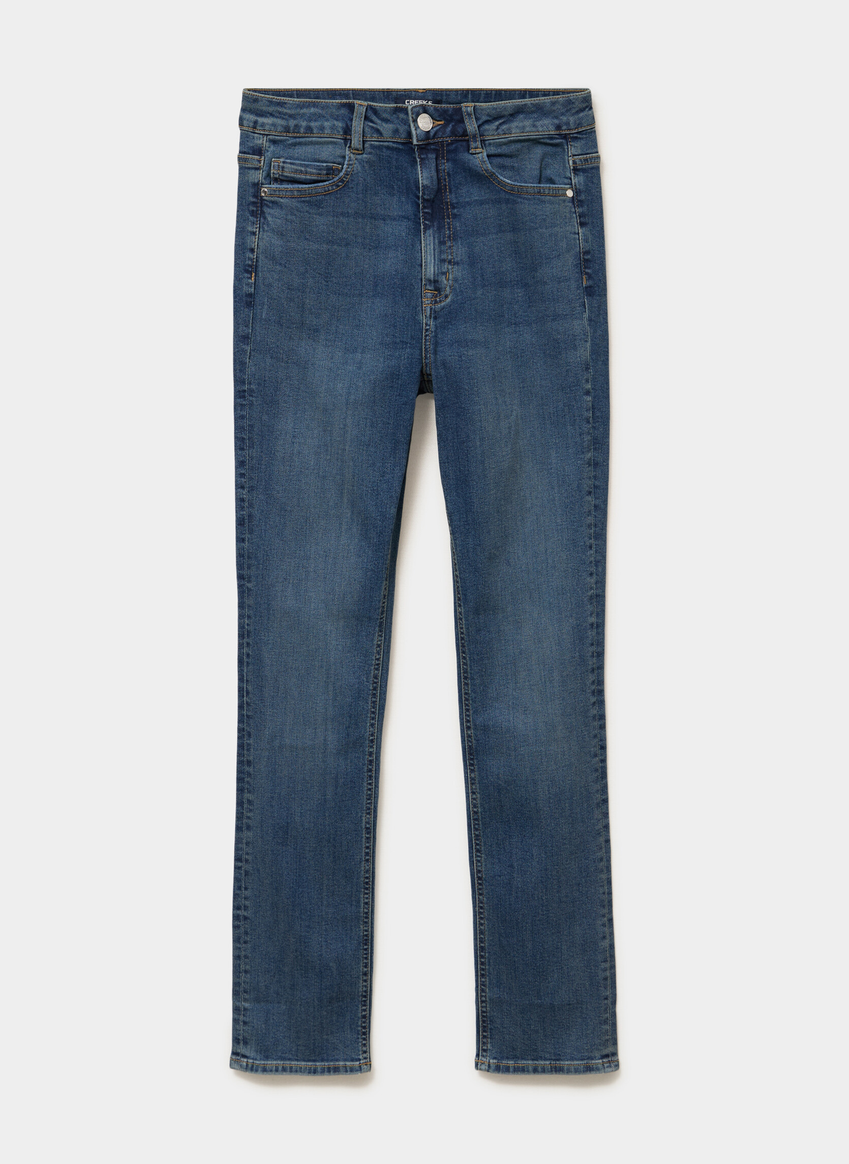Jeans droit Jean - CRE3_DRAPHAEL femme bleu CREEKS Jeans droit Jean - CRE3_DRAPHAEL femme bleu Bleu délavé