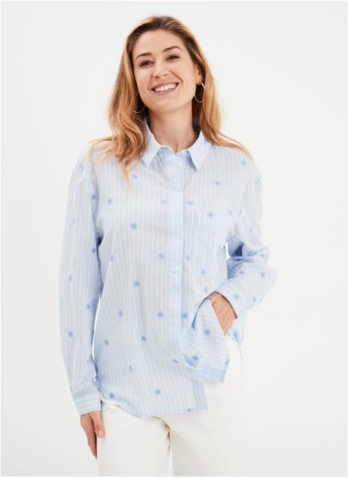 CREEKS Chemises Chemisier, tunique - CRE3_CHEMBROD femme bleu