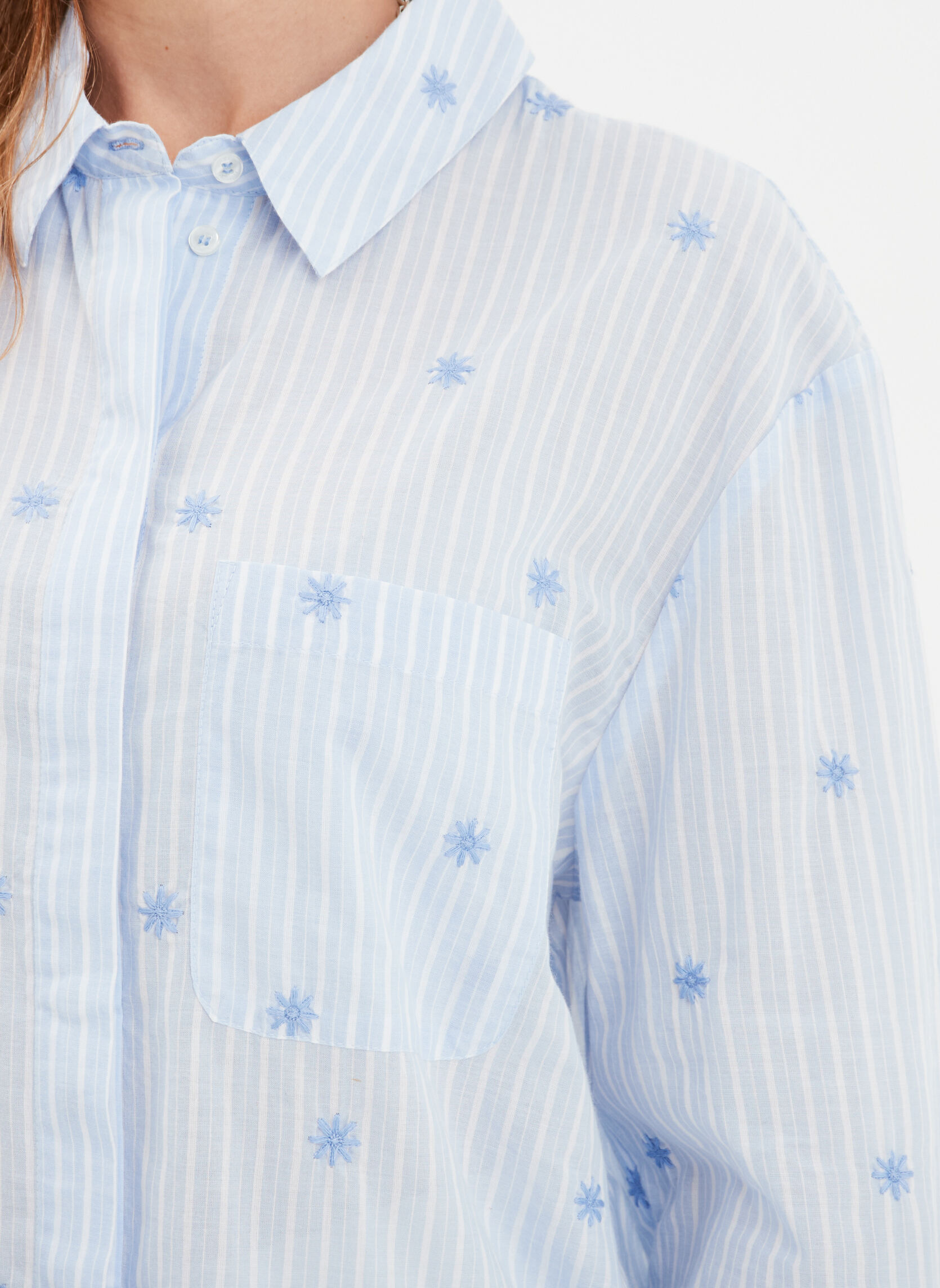 Chemises Chemisier, tunique - CRE3_CHEMBROD femme bleu CREEKS Chemises Chemisier, tunique - CRE3_CHEMBROD femme bleu Bleu clair