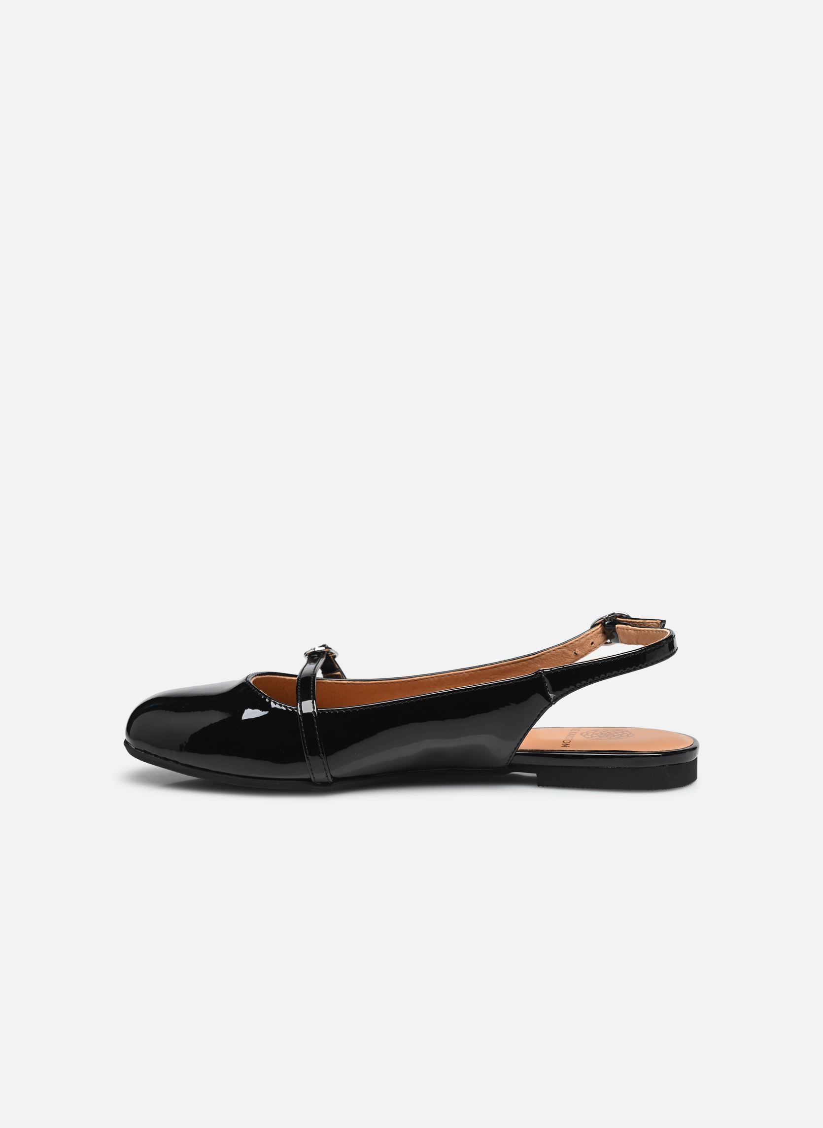 Klassieke ballerina's Tiffany dames zwart Karston Klassieke ballerina's Tiffany dames zwart VERNI NOIR