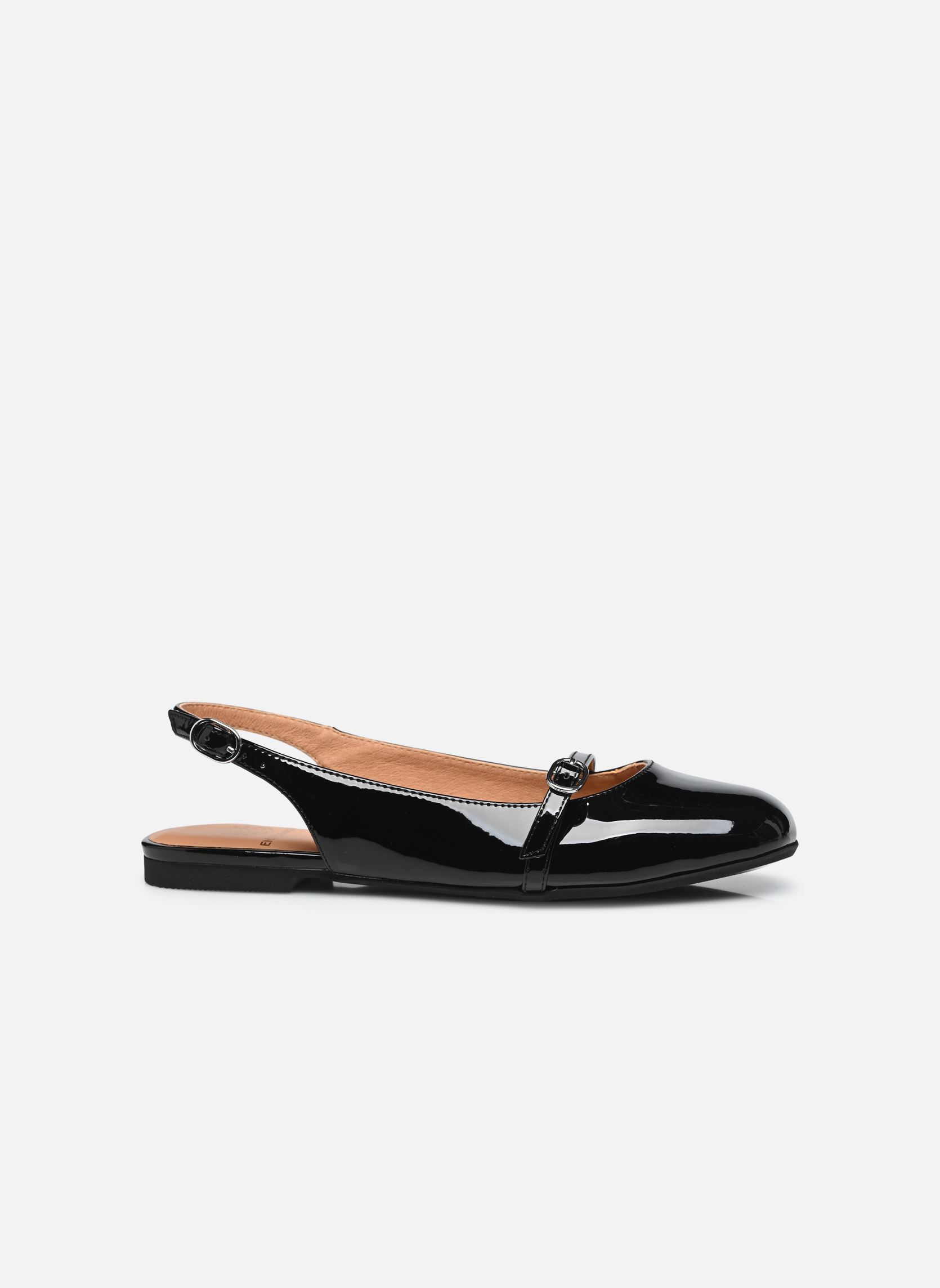 Klassieke ballerina's Tiffany dames zwart Karston Klassieke ballerina's Tiffany dames zwart VERNI NOIR
