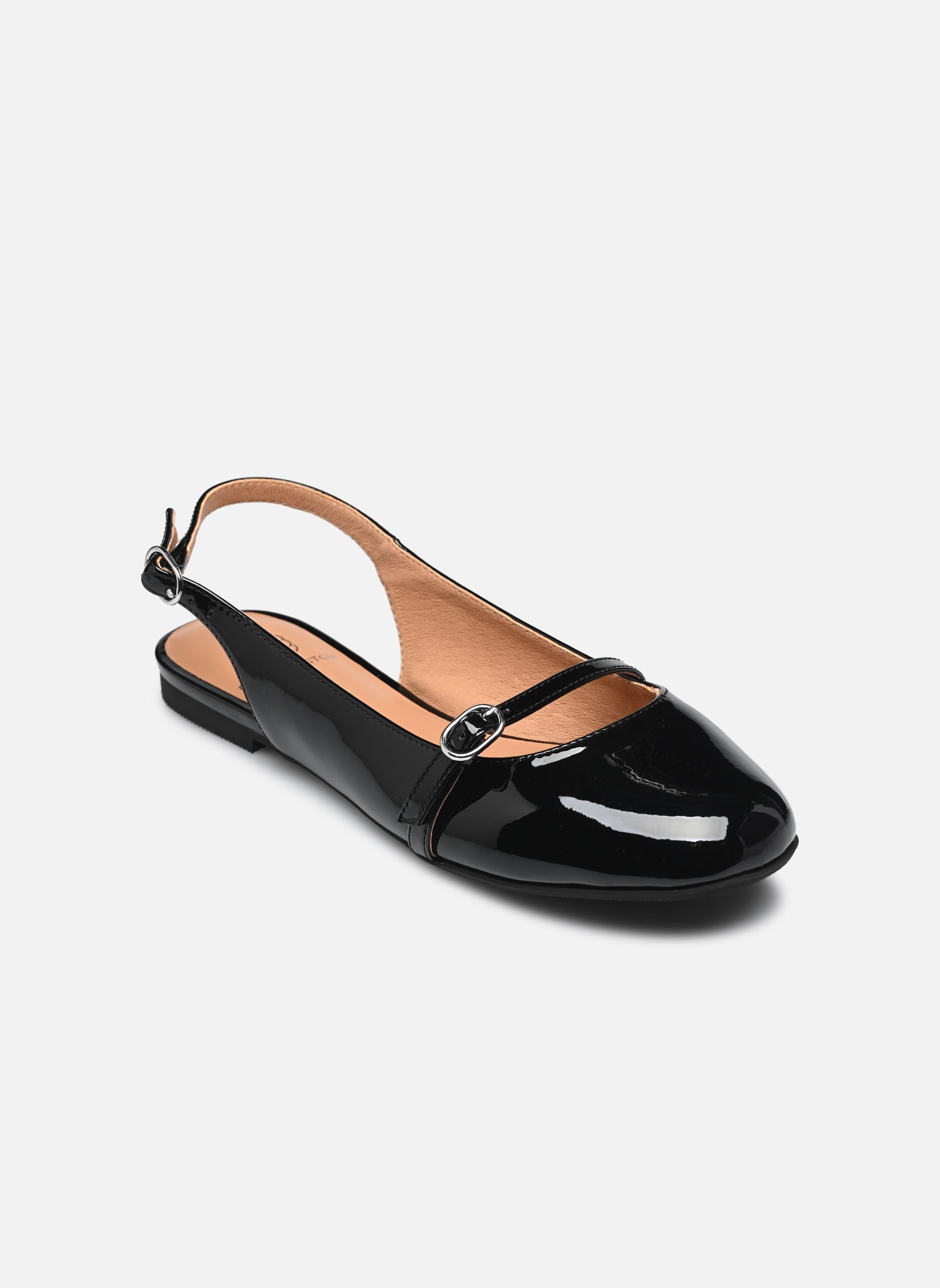 Klassieke ballerina's Tiffany dames zwart Karston Klassieke ballerina's Tiffany dames zwart VERNI NOIR