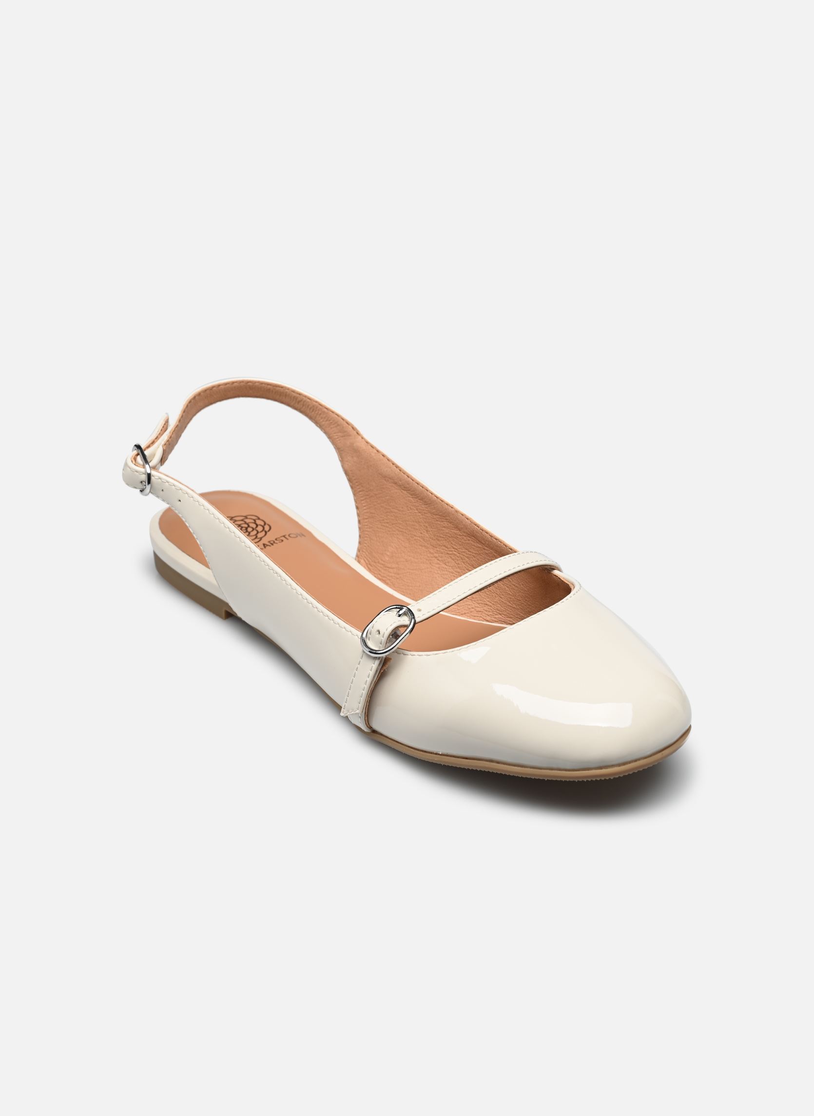 Klassieke ballerina's Tiffany dames wit Karston Klassieke ballerina's Tiffany dames wit CREME