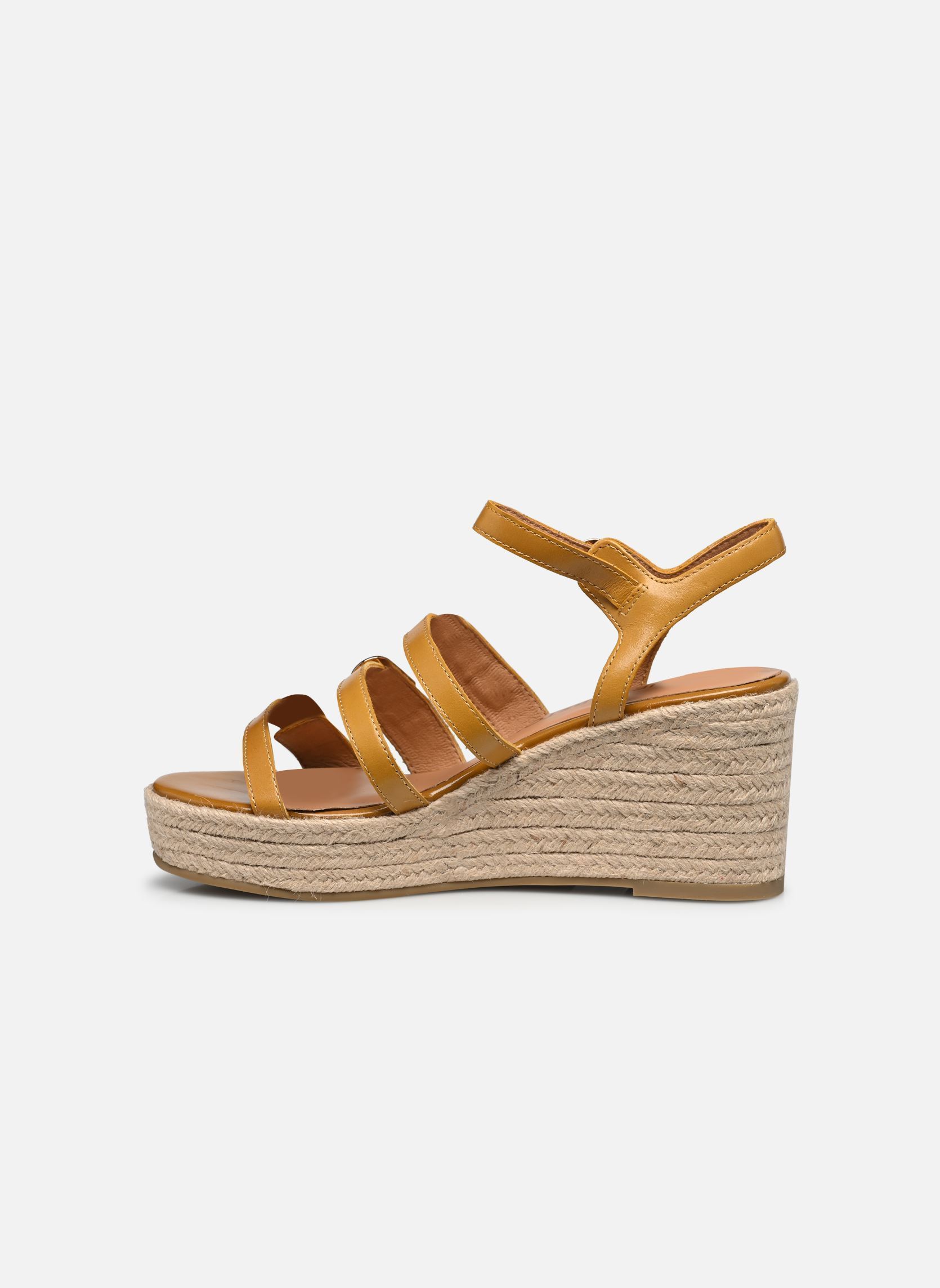 Sandales compensées et plateformes Talia femme argent Karston Sandales compensées et plateformes Talia femme argent Ocre