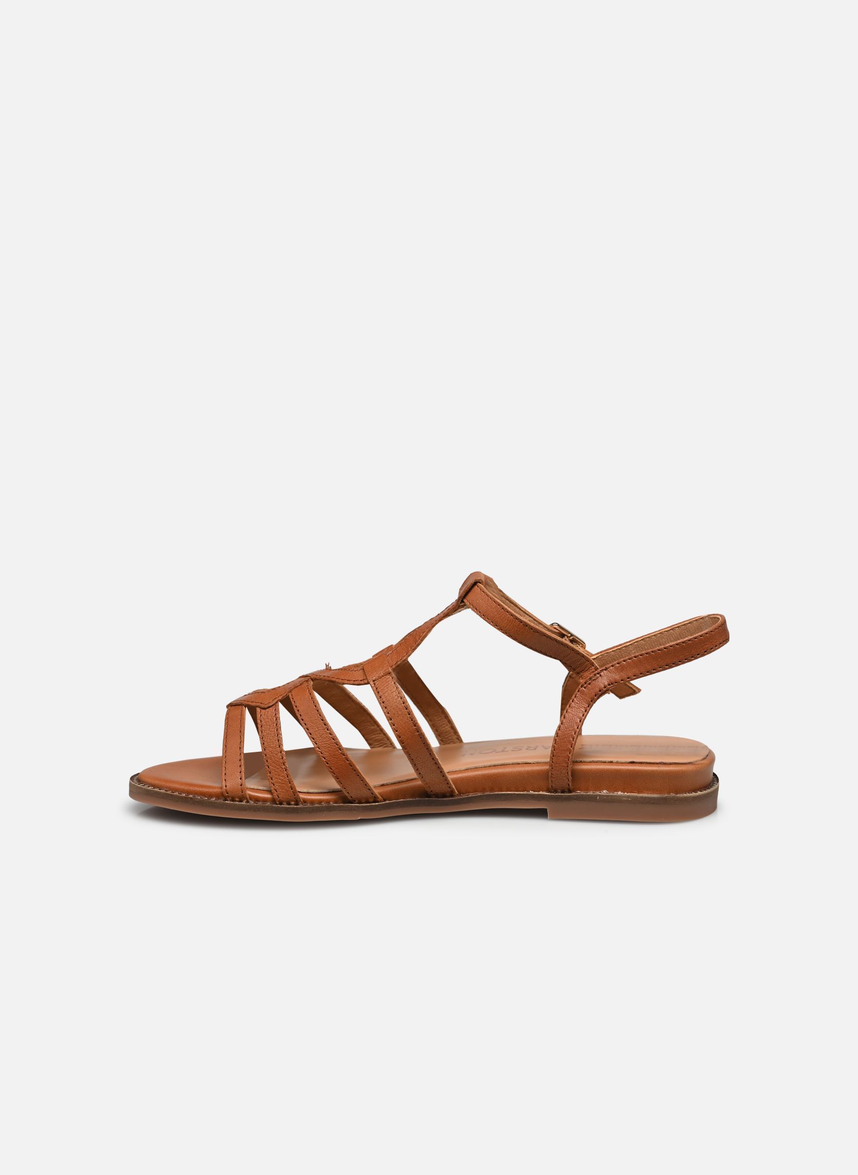 Flache Sandalen Sabine damen braun Karston Flache Sandalen Sabine damen braun Camel