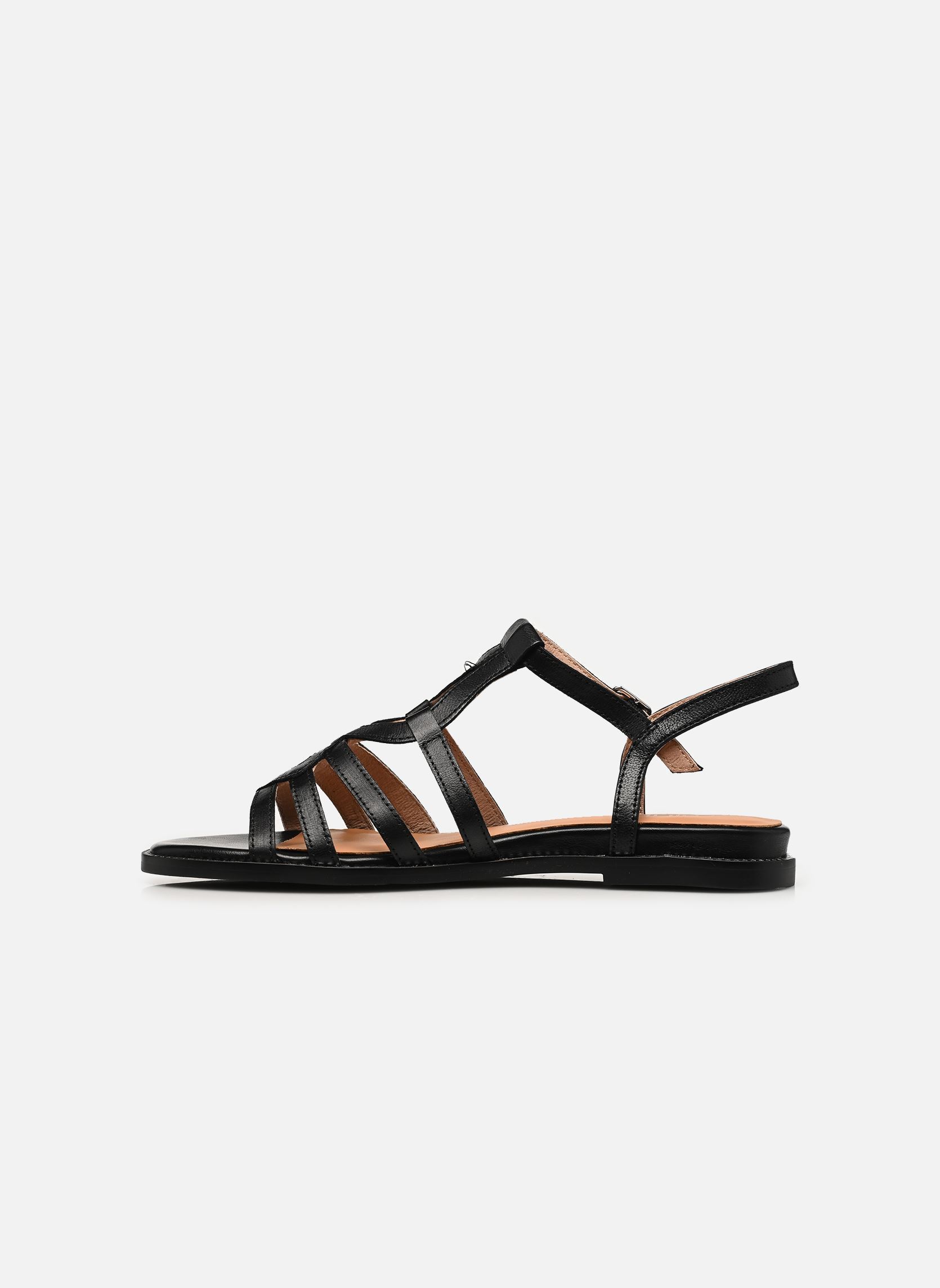 Flache Sandalen Sabine damen schwarz Karston Flache Sandalen Sabine damen schwarz Noir