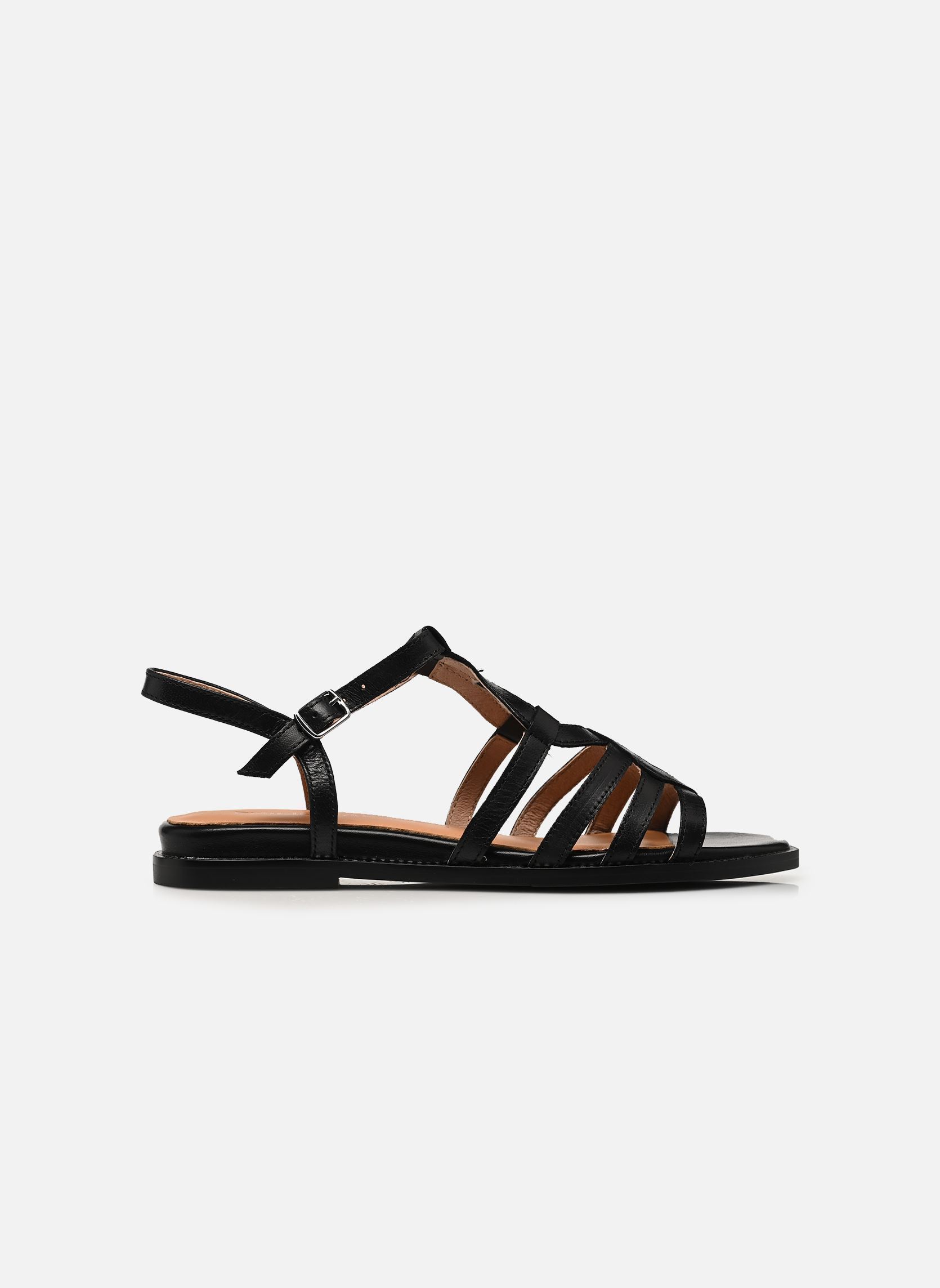 Flache Sandalen Sabine damen schwarz Karston Flache Sandalen Sabine damen schwarz Noir