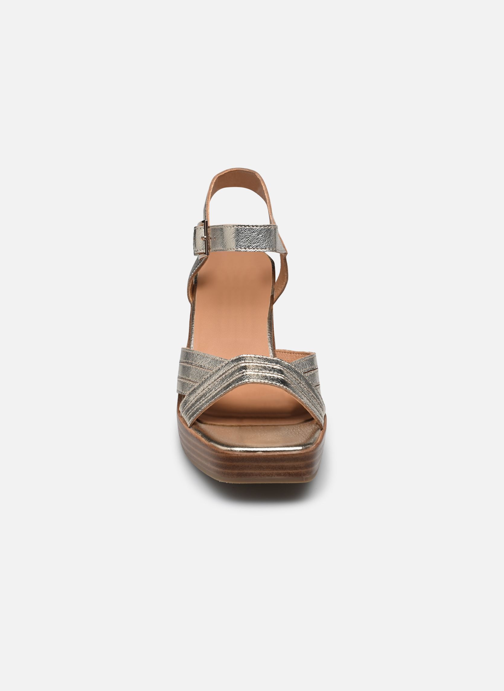 Sandales Melina femme or et bronze Karston Sandales Melina femme or et bronze Platine