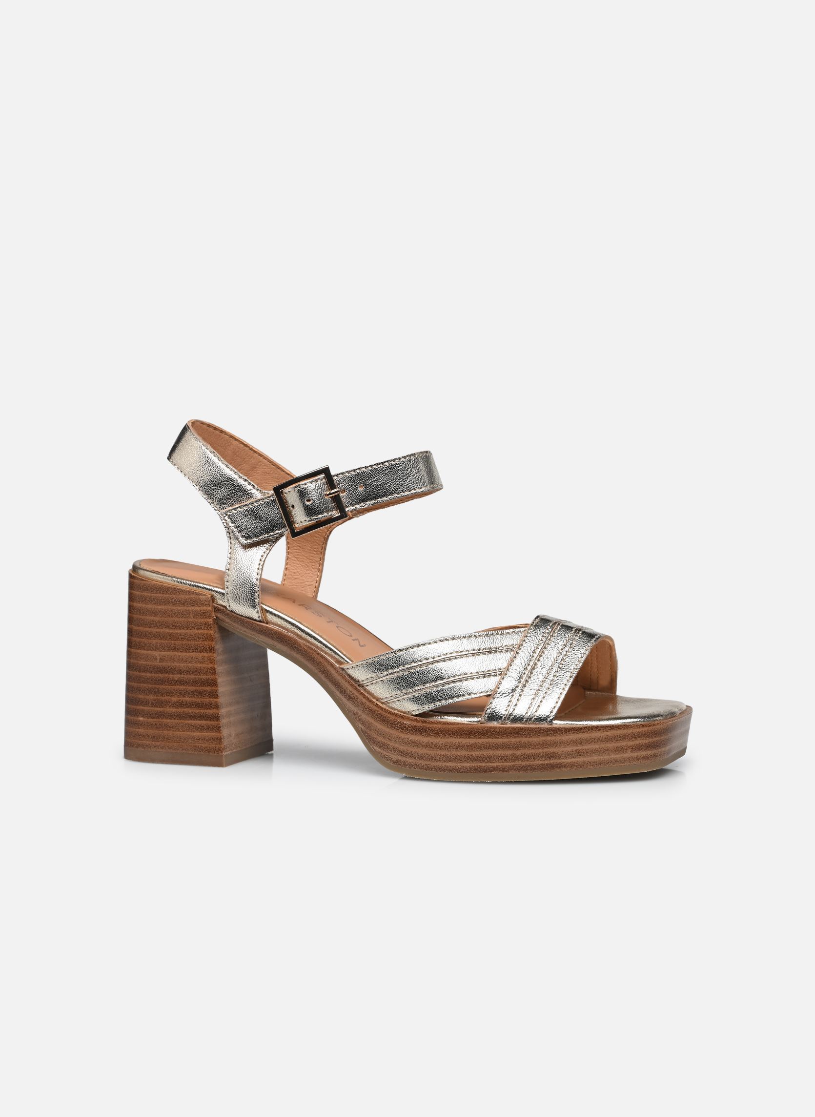 Sandales Melina femme or et bronze Karston Sandales Melina femme or et bronze Platine