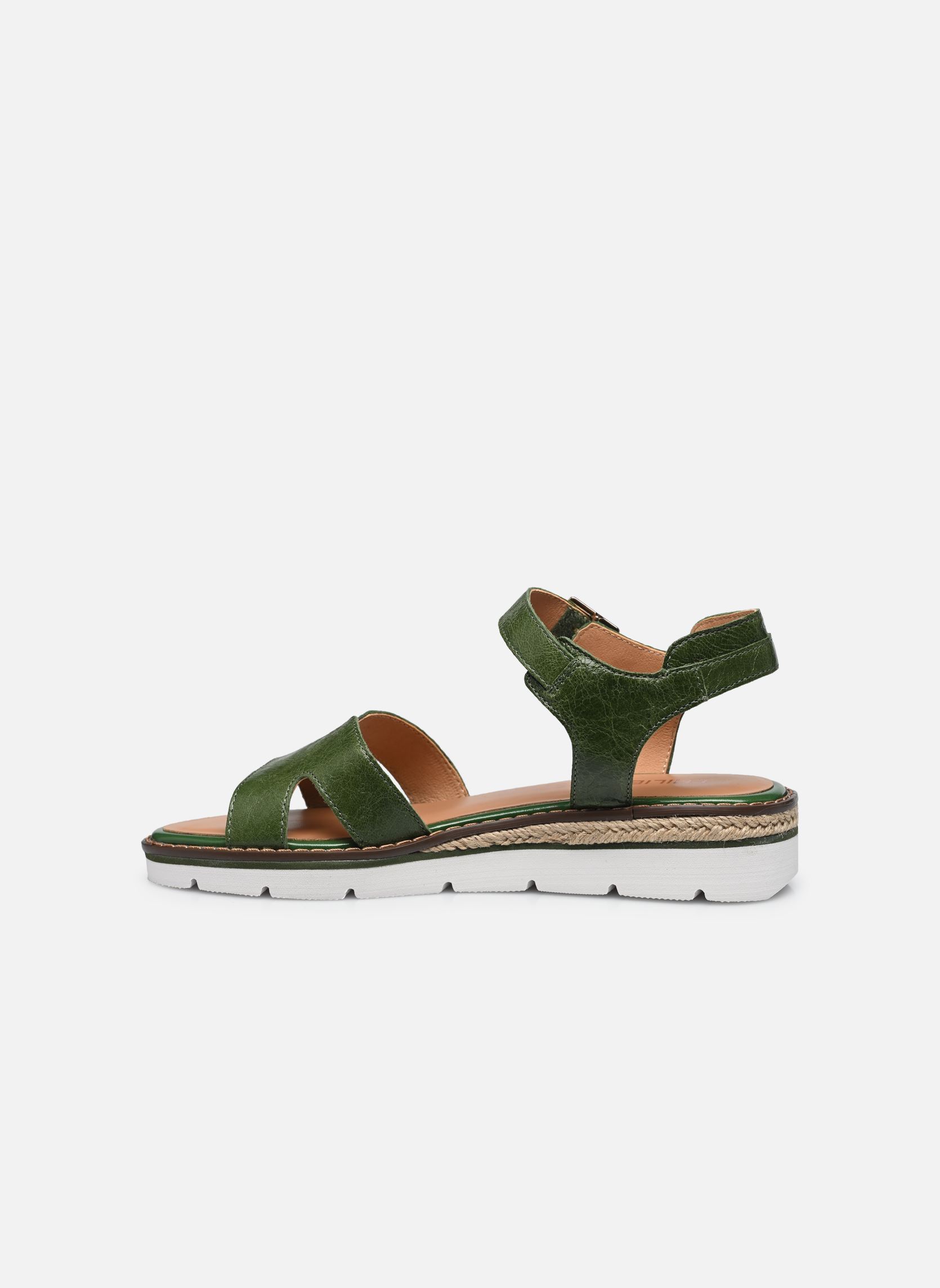 Sandales compensées et plateformes Marion femme vert Karston Sandales compensées et plateformes Marion femme vert Vert