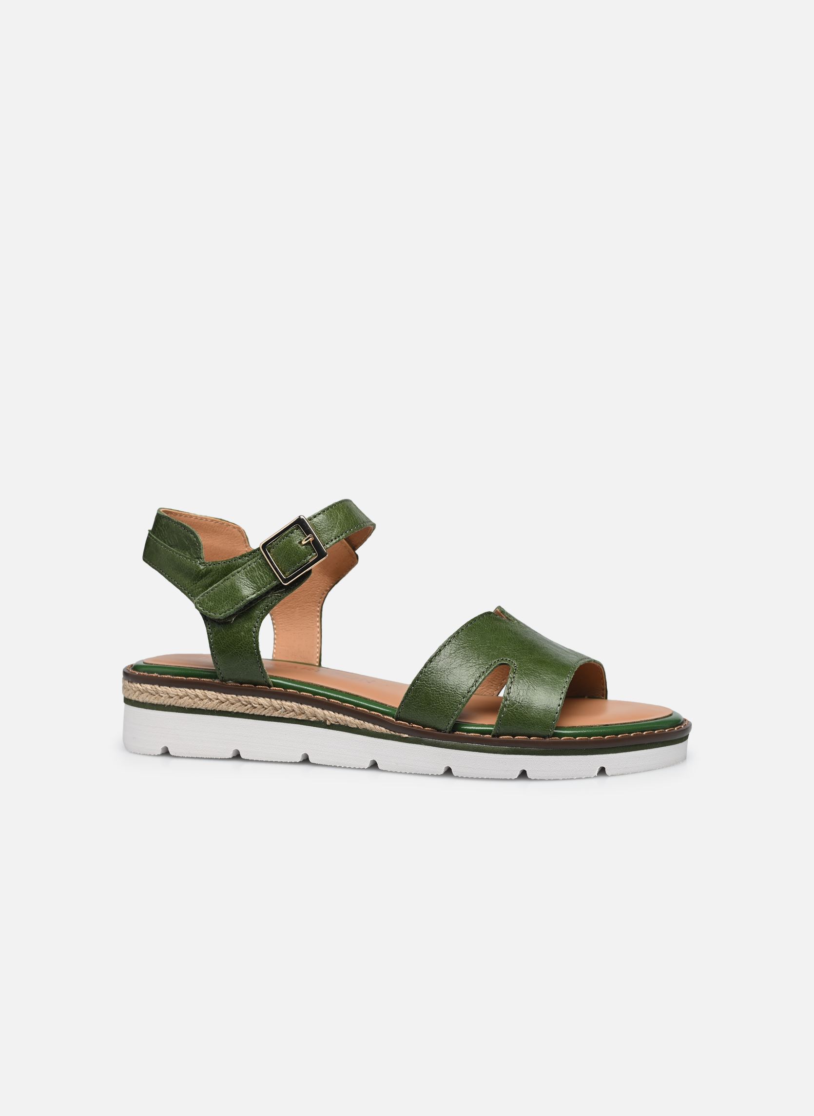 Sandales compensées et plateformes Marion femme vert Karston Sandales compensées et plateformes Marion femme vert Vert