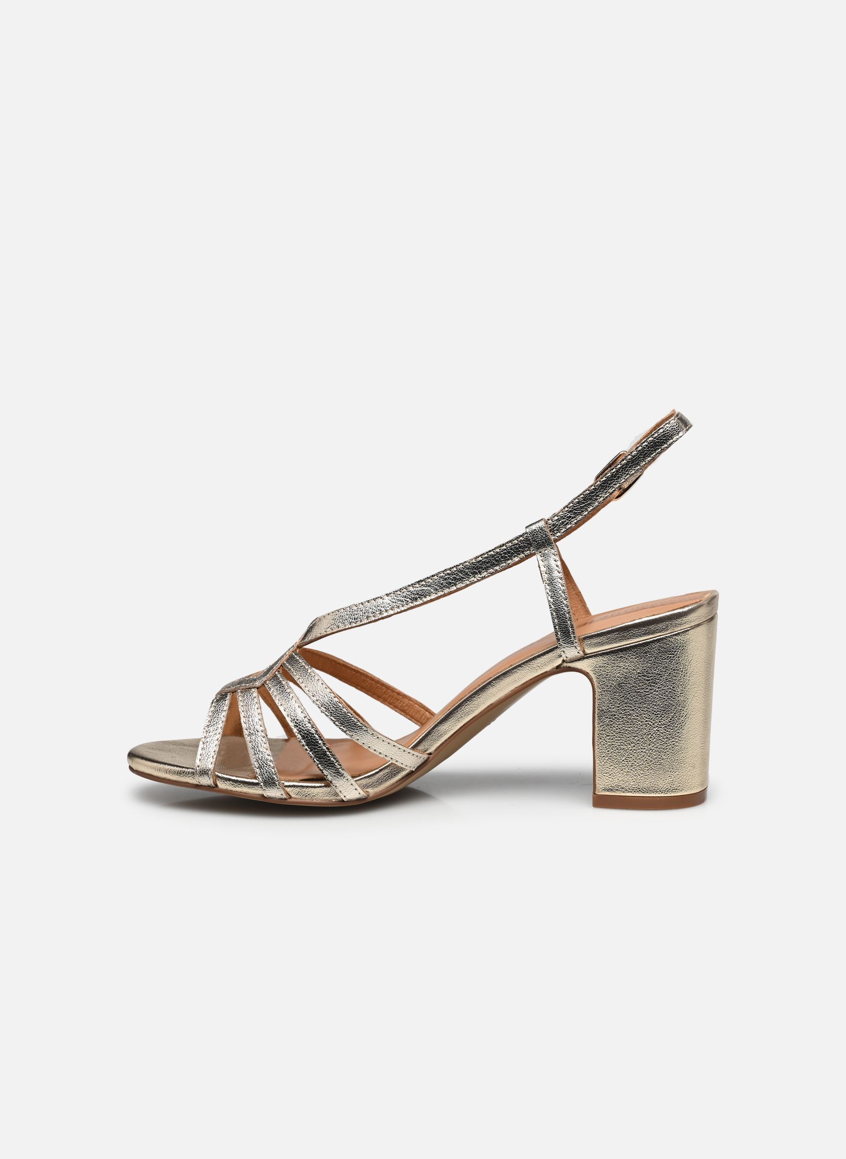 Sandales Louane femme or et bronze Karston Sandales Louane femme or et bronze Platine