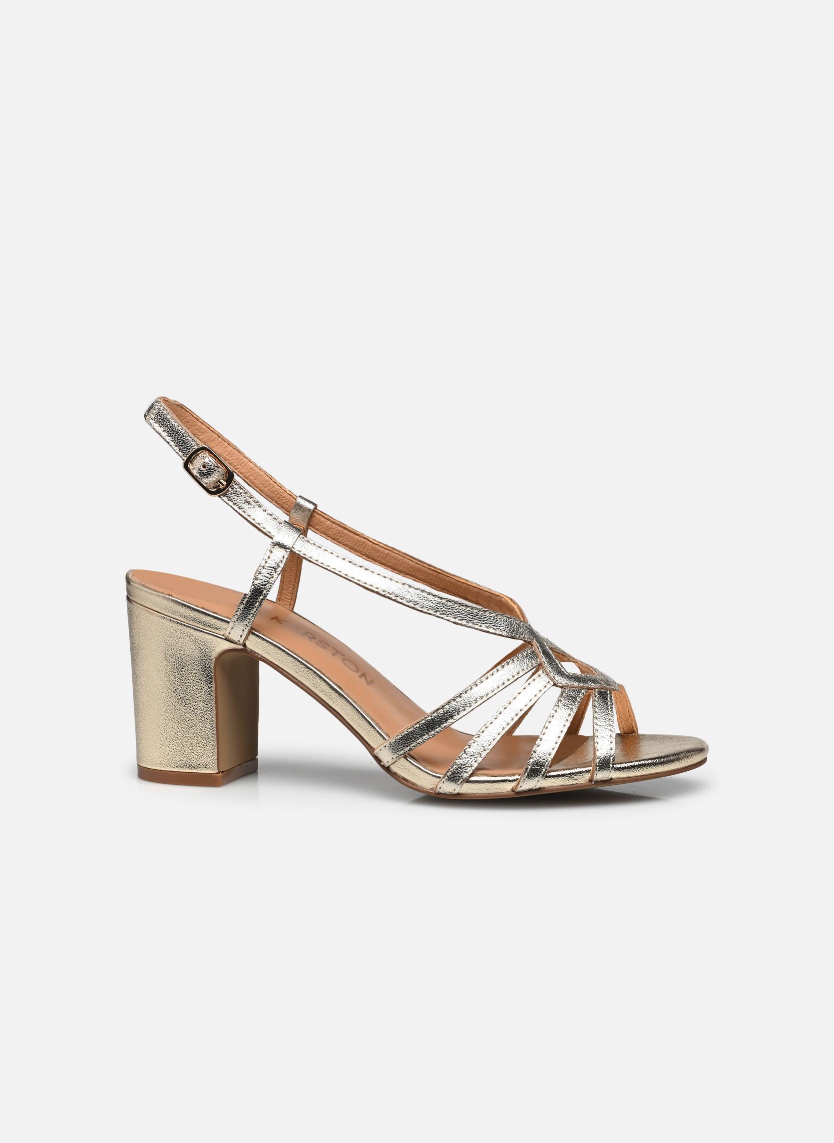 Sandales Louane femme or et bronze Karston Sandales Louane femme or et bronze Platine