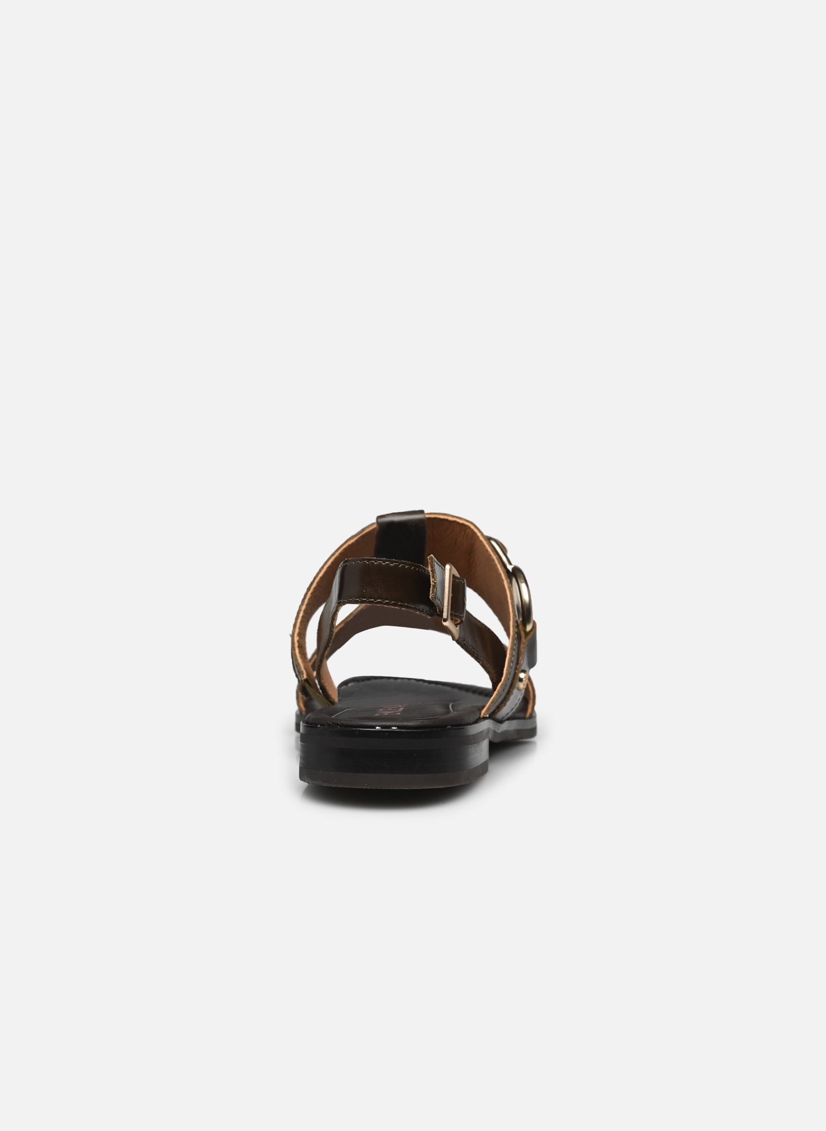Flache Sandalen Gretta damen grün Karston Flache Sandalen Gretta damen grün Vert