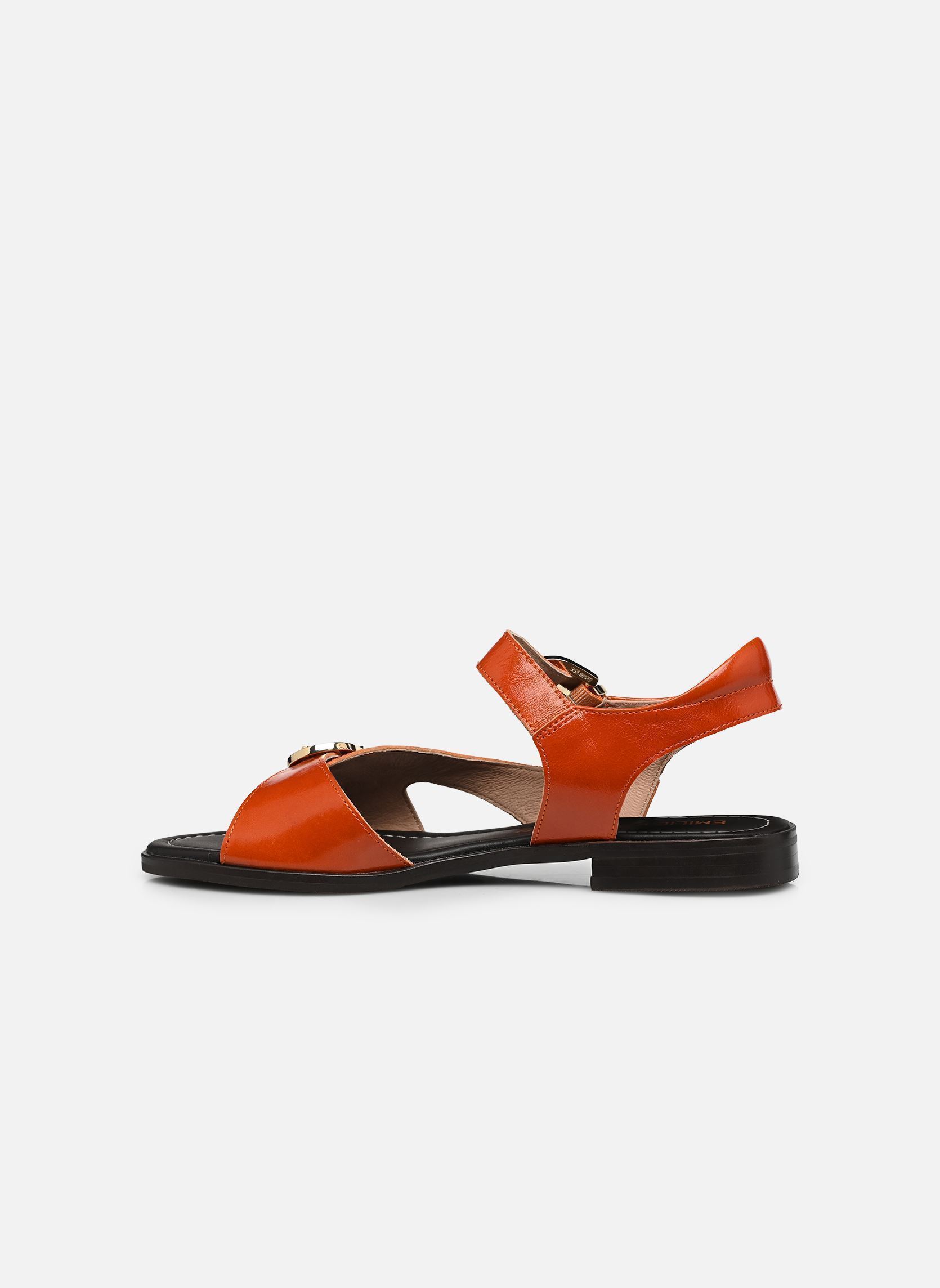 Sandales plates Fiona femme orange Karston Sandales plates Fiona femme orange ORANGE