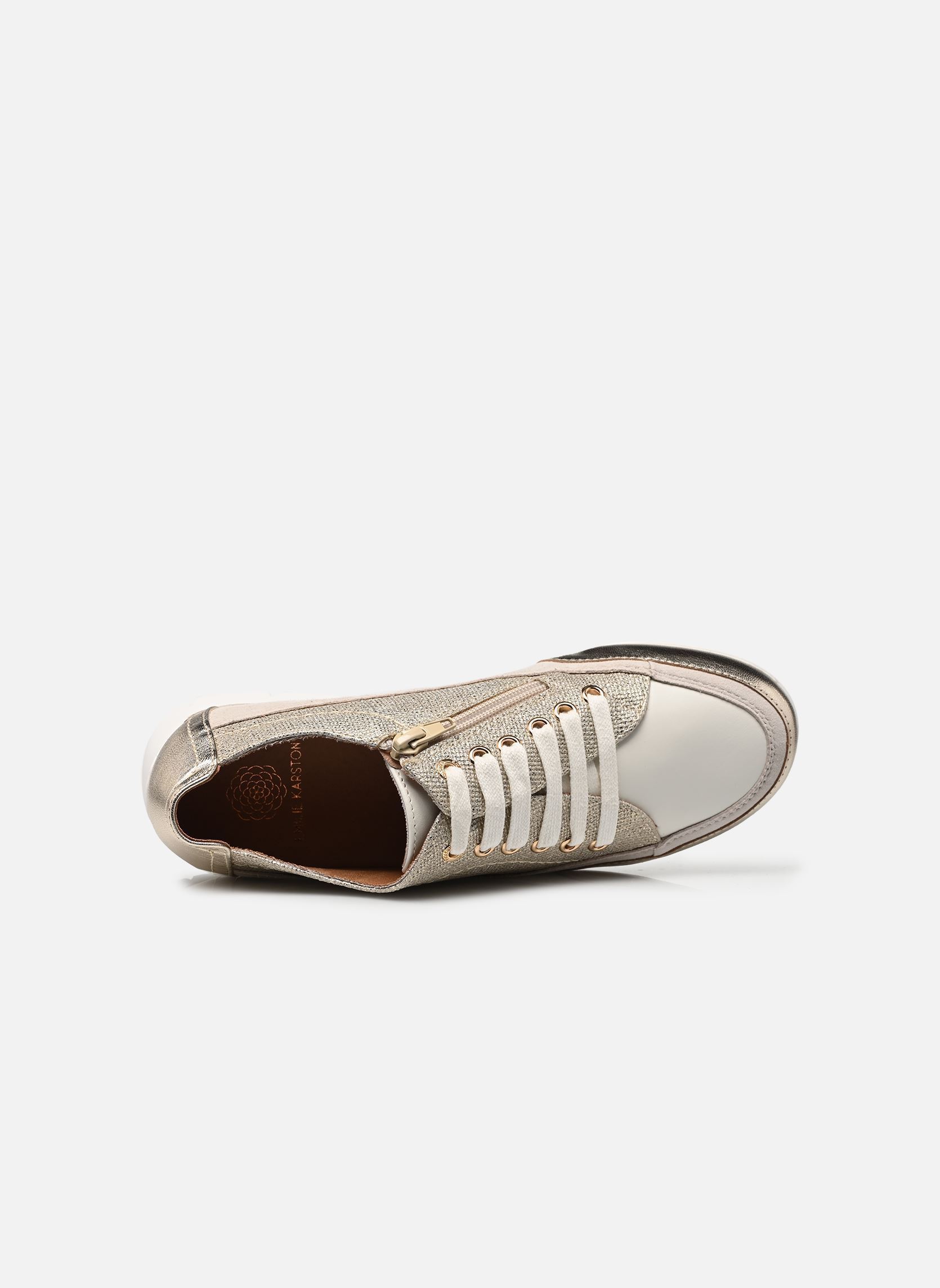 Baskets basses Camina femme or et bronze Karston Baskets basses Camina femme or et bronze Platine
