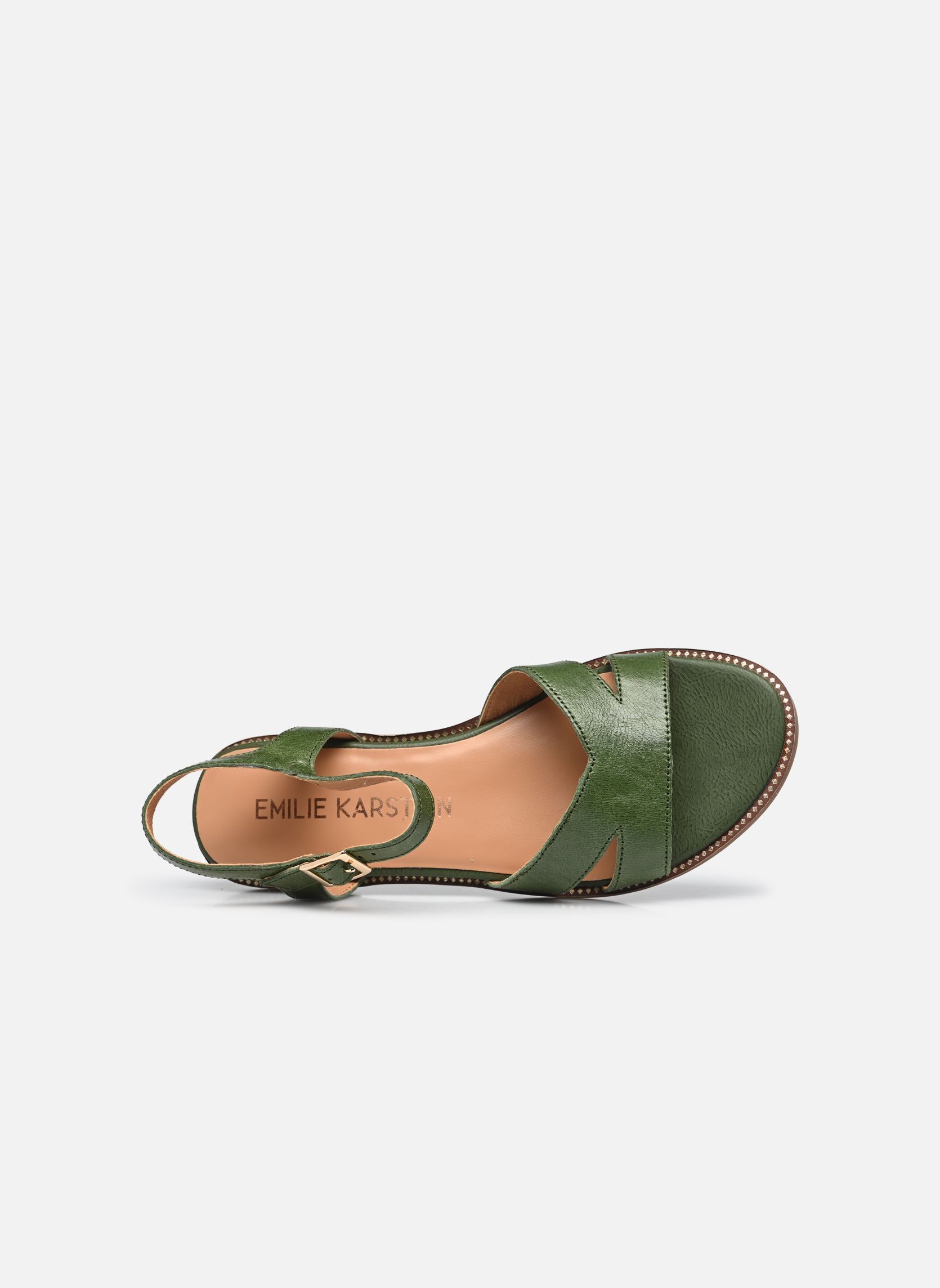 Sandales plates Bella femme vert Karston Sandales plates Bella femme vert Vert