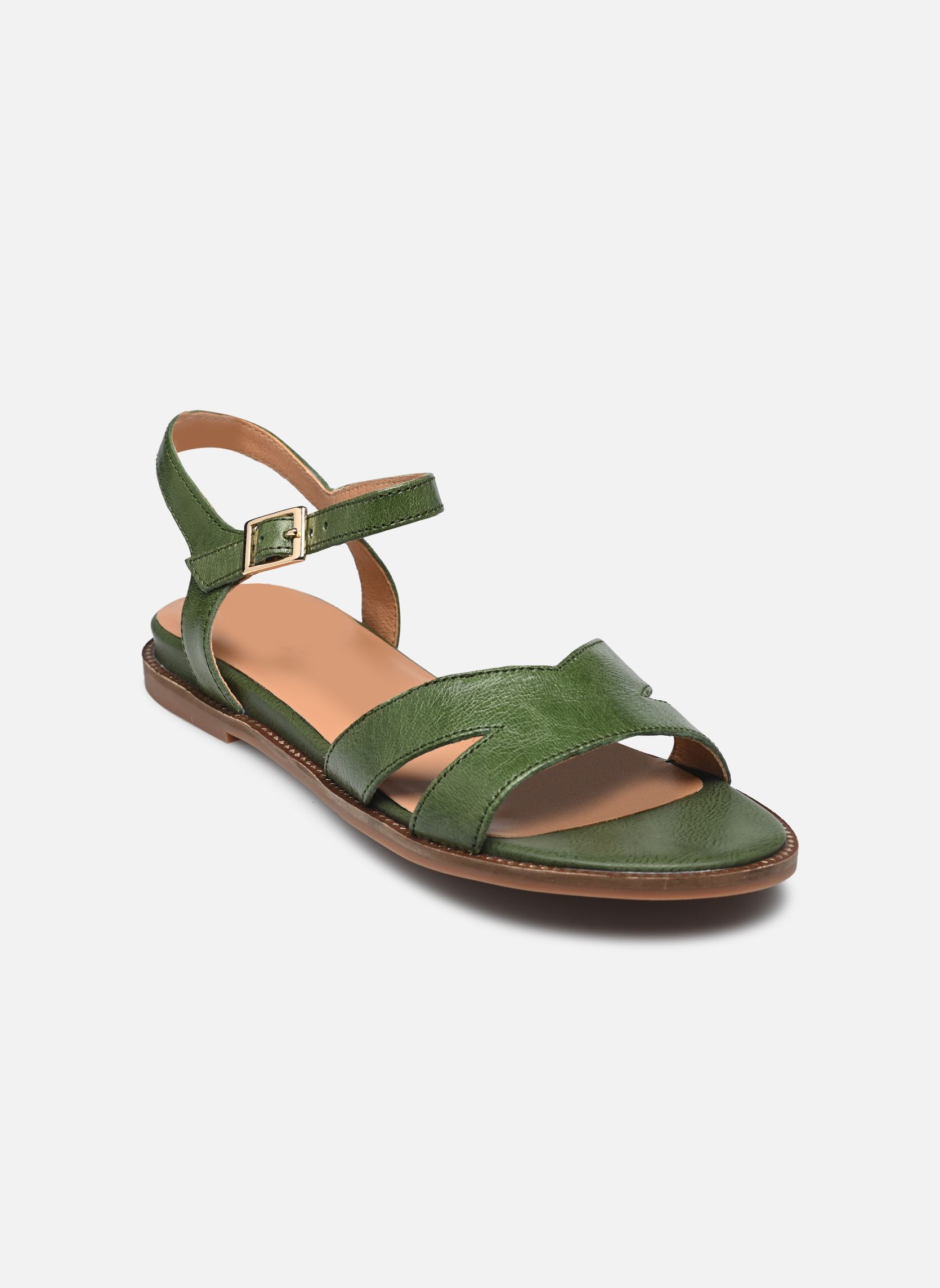 Sandales plates Bella femme vert Karston Sandales plates Bella femme vert Vert