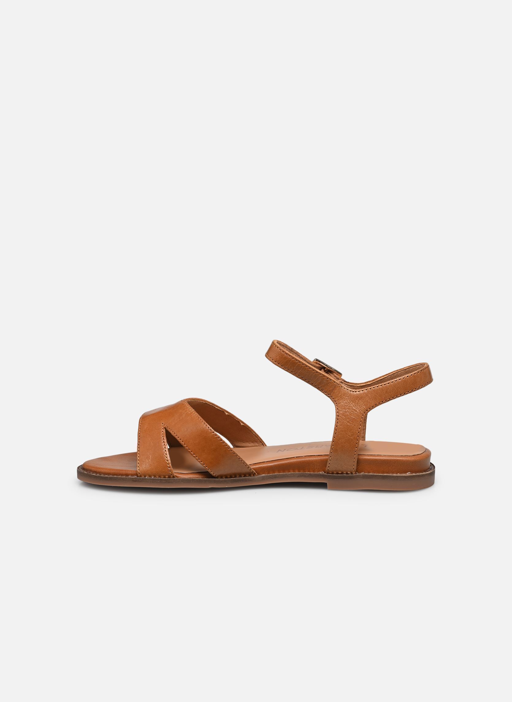 Flache Sandalen Bella damen braun Karston Flache Sandalen Bella damen braun Cognac