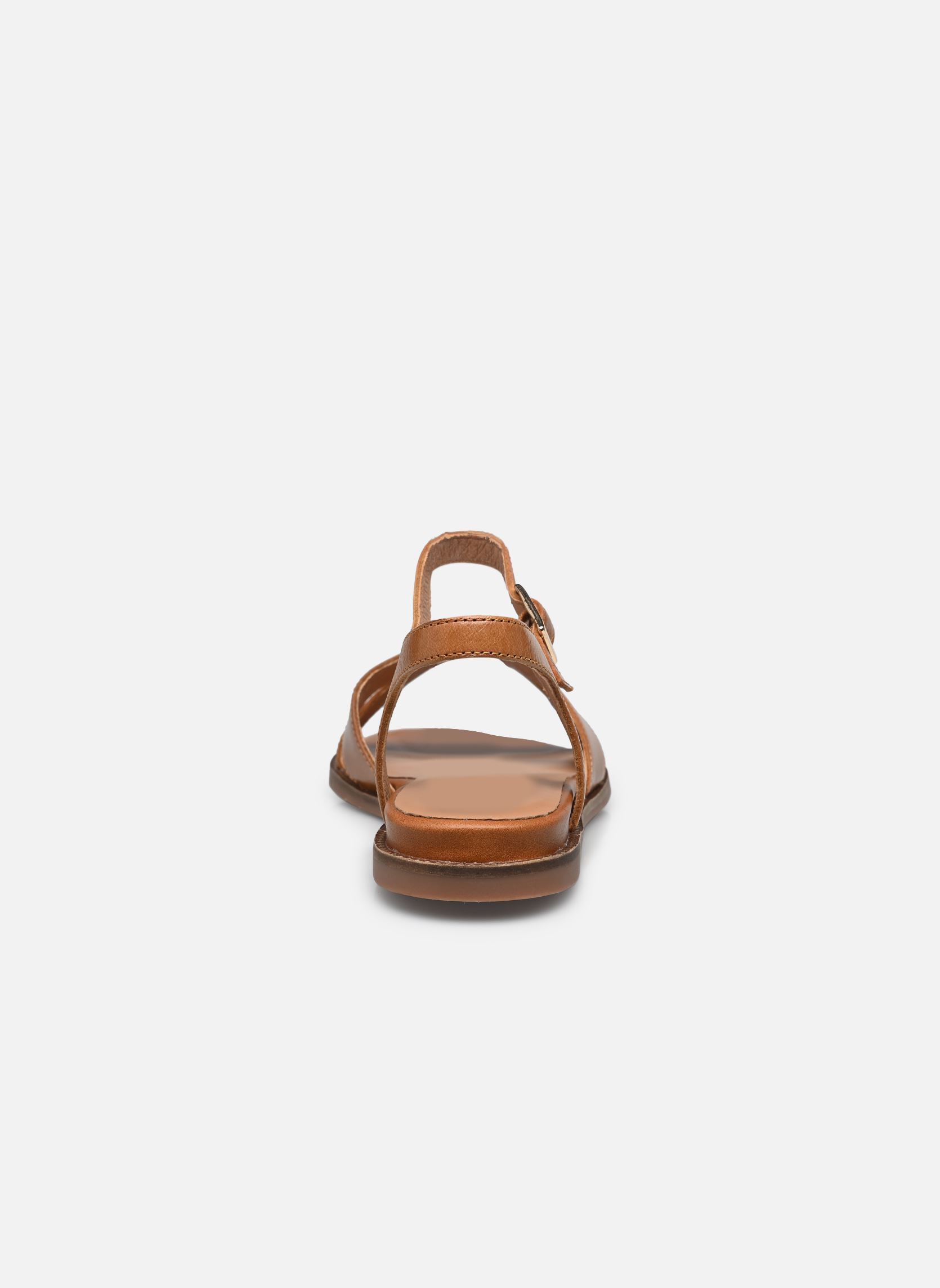 Flache Sandalen Bella damen braun Karston Flache Sandalen Bella damen braun Cognac