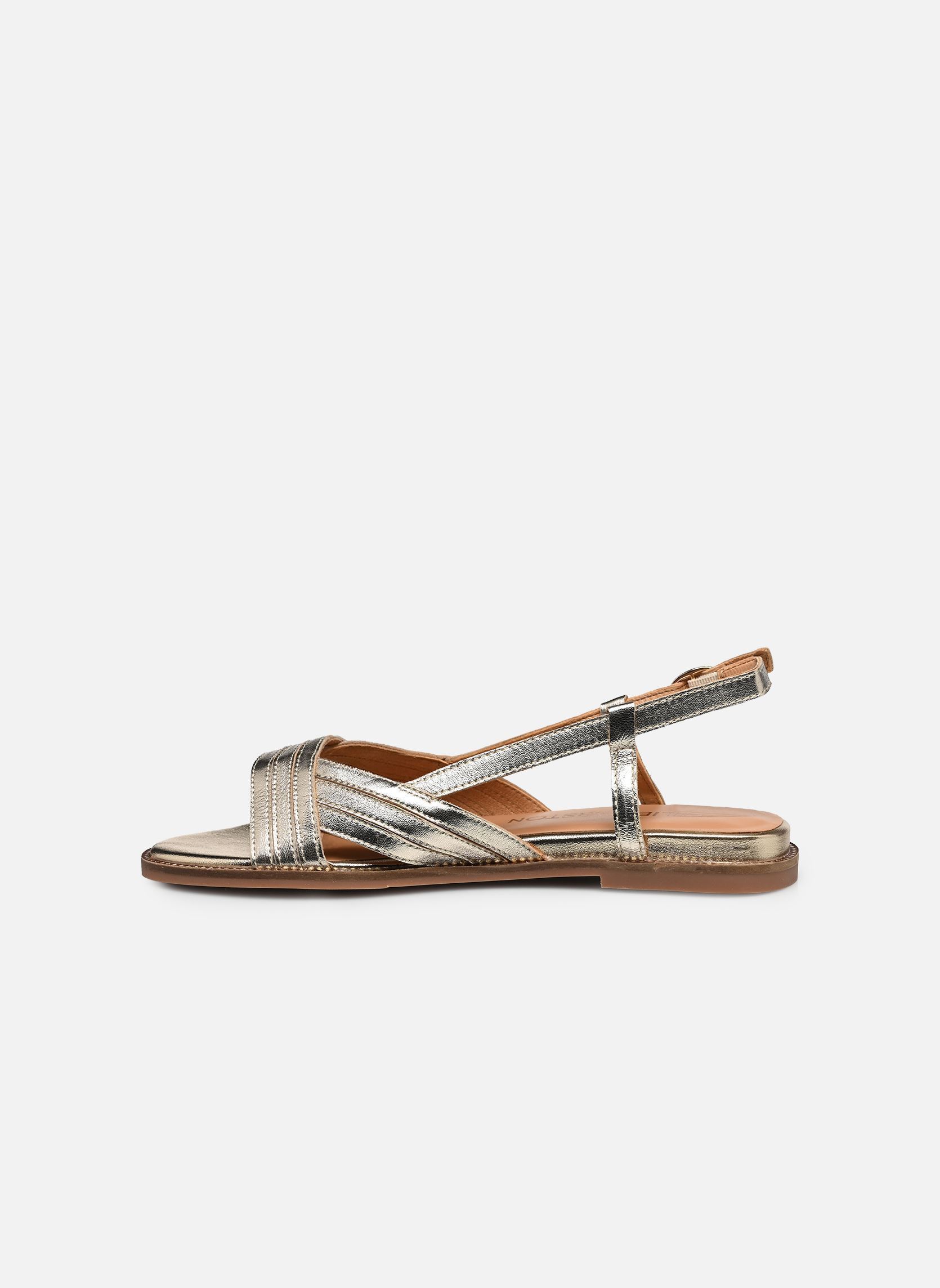 Flache Sandalen Anissa damen silber Karston Flache Sandalen Anissa damen silber Platine