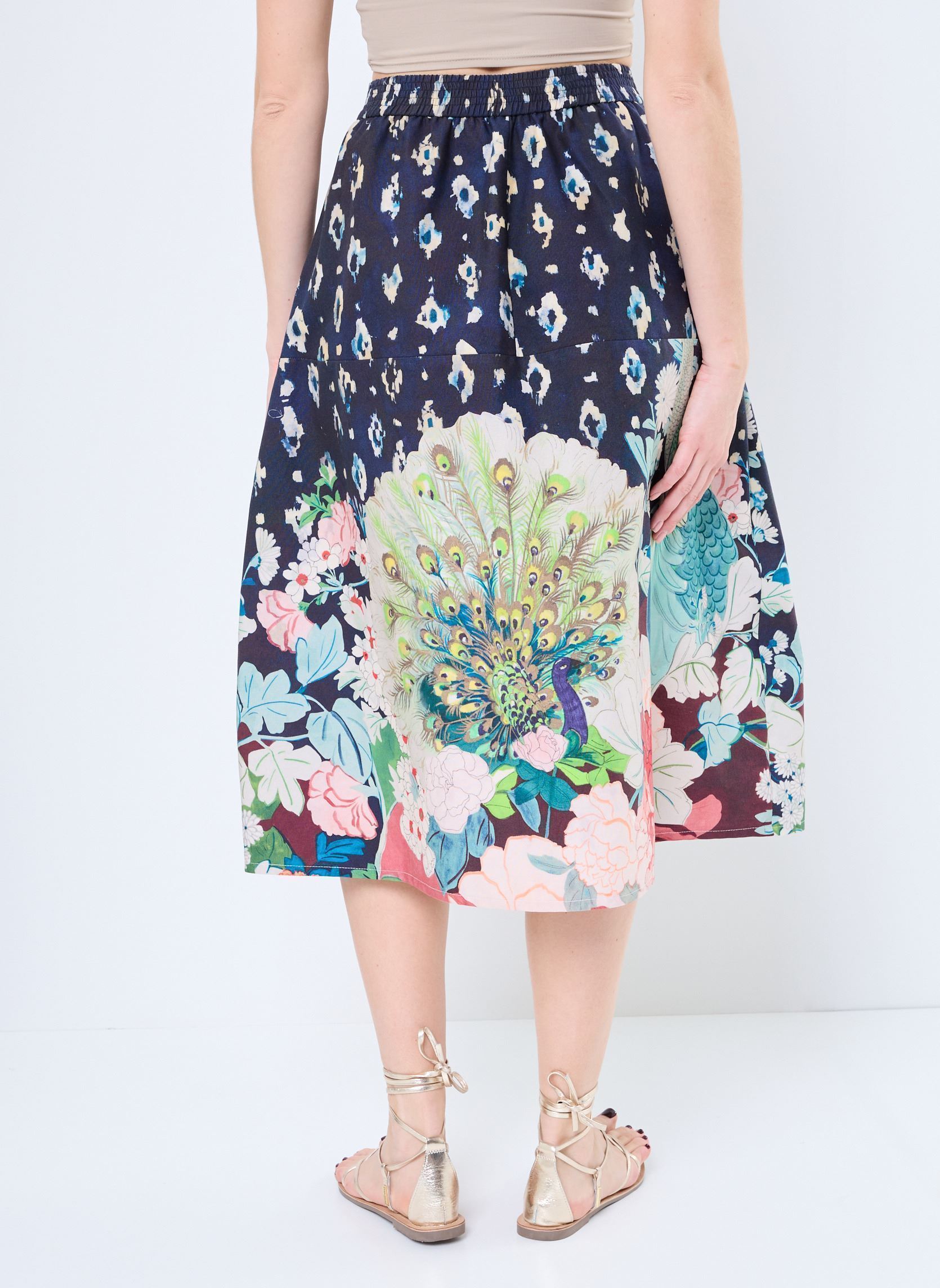 Jupes longues Jupe Beatrice femme bleu Stella Forest Jupes longues Jupe Beatrice femme bleu MARINE